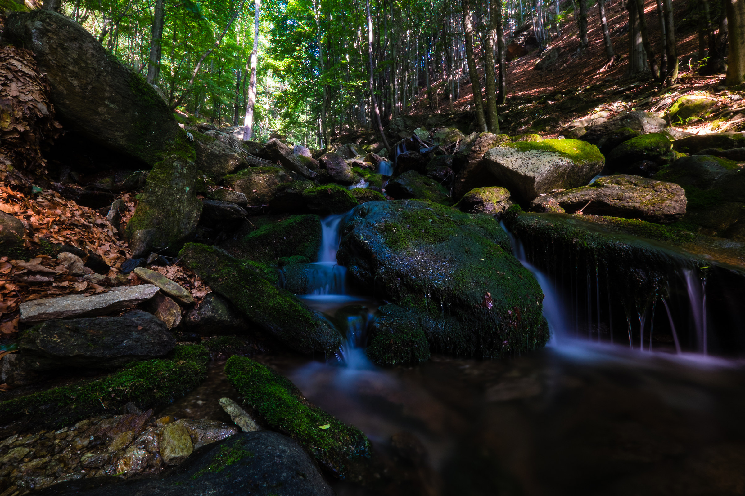 waterfalls...