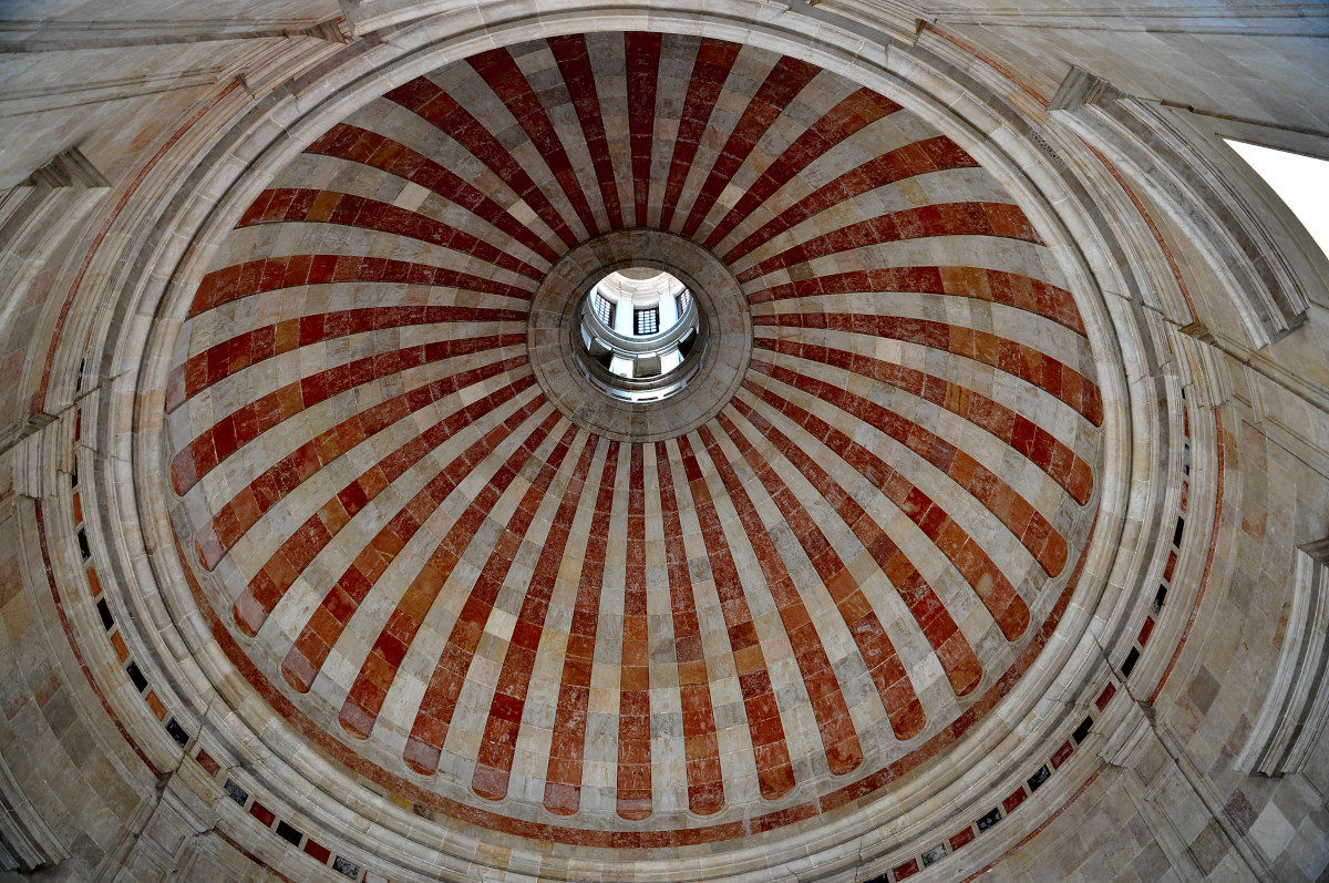Particolare della cupola del Pantheon....