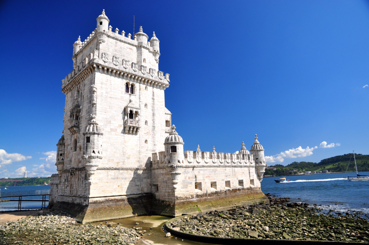 The Tower of Belém, a masterpiece dell'arta Manueline....