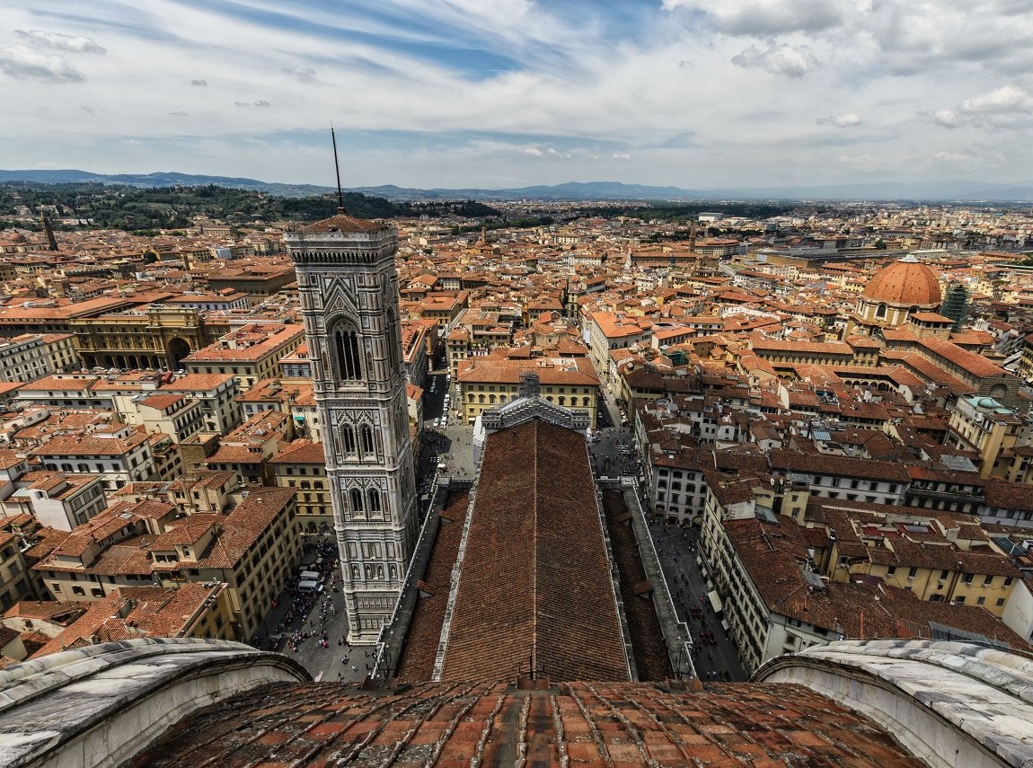 slip by Brunelleschi's Dome...