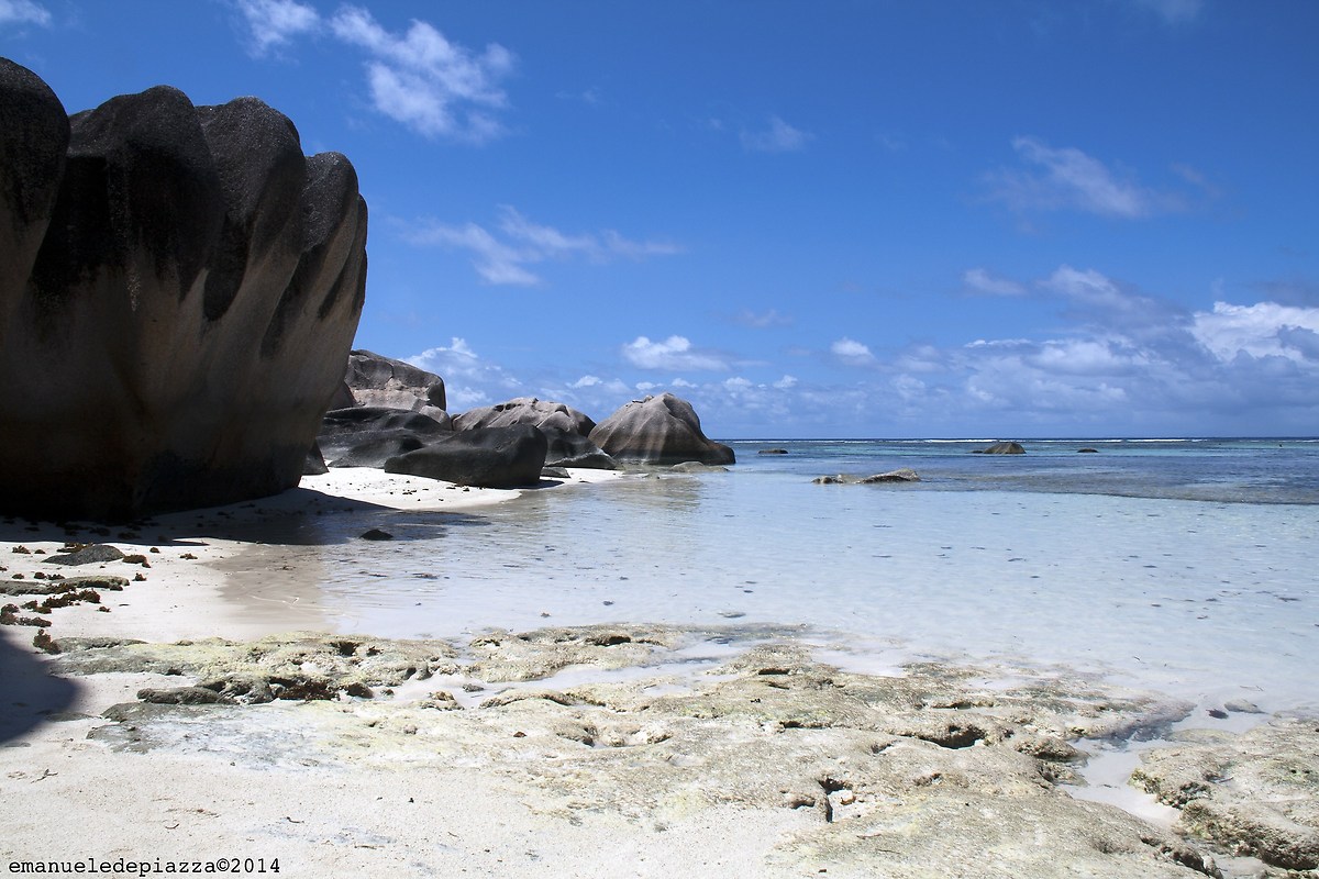 Anse Source d'argent - La Digue, Seychelles...