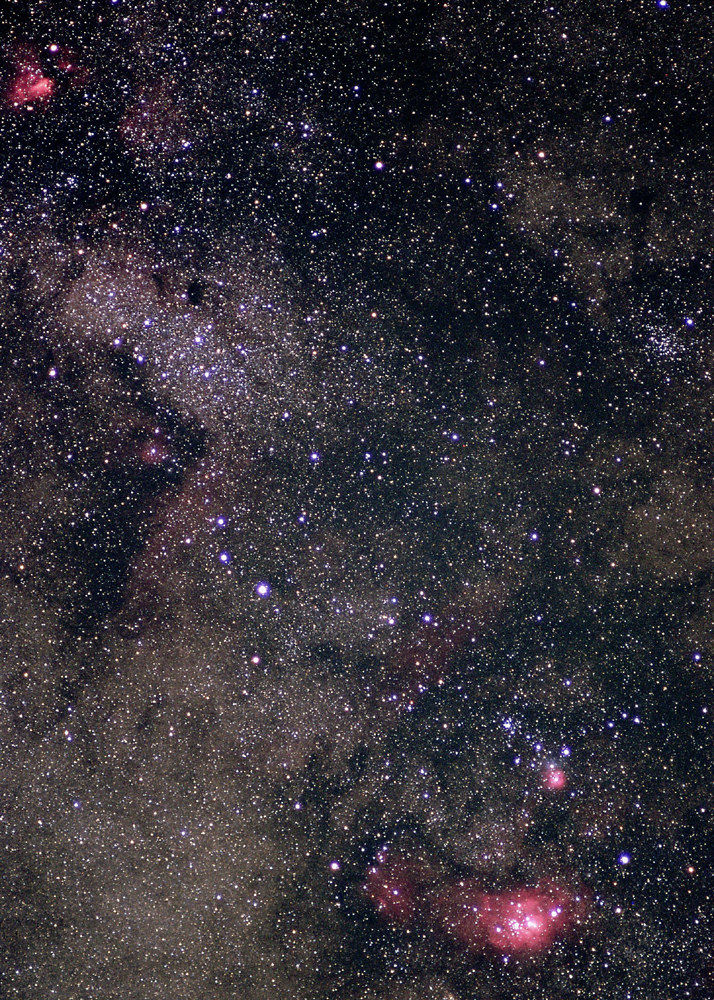 nebulae in the Sagittarius...