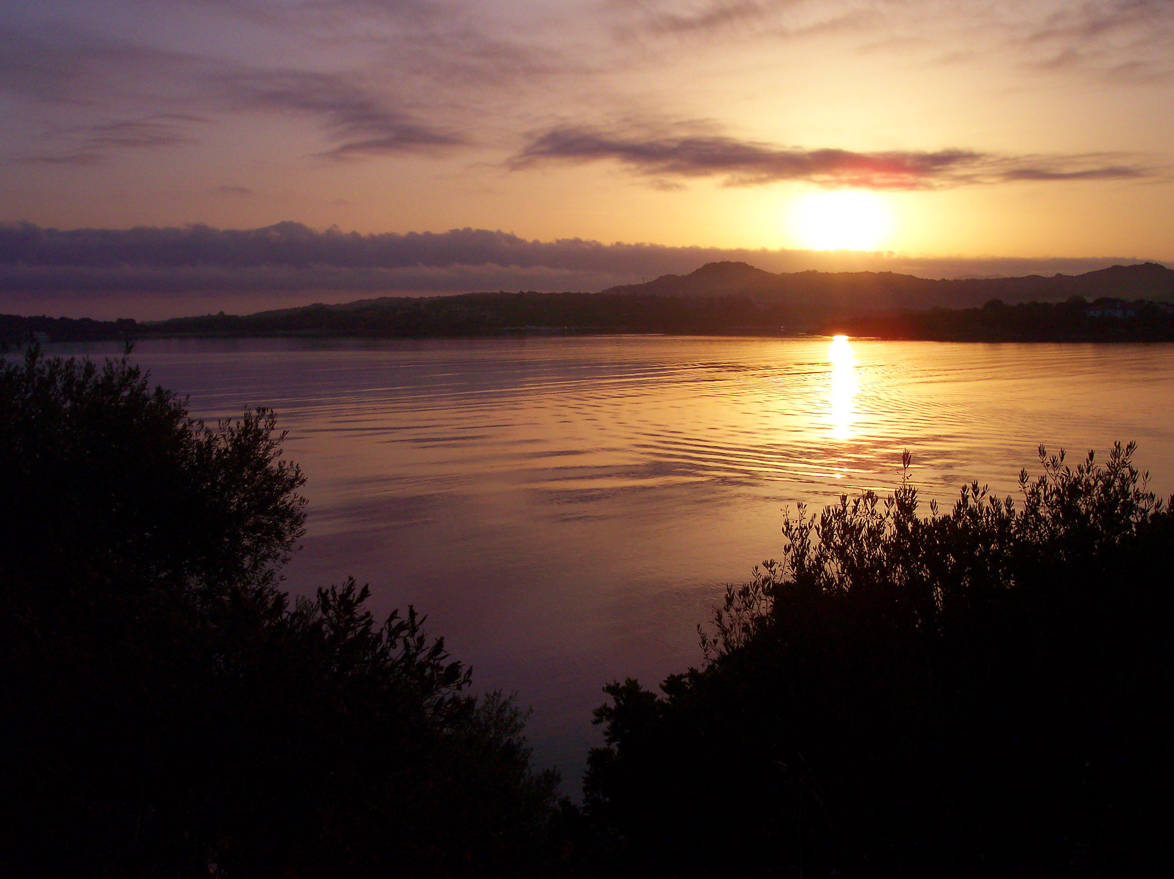 Dawn in the Gulf oranges (Sardinia)...