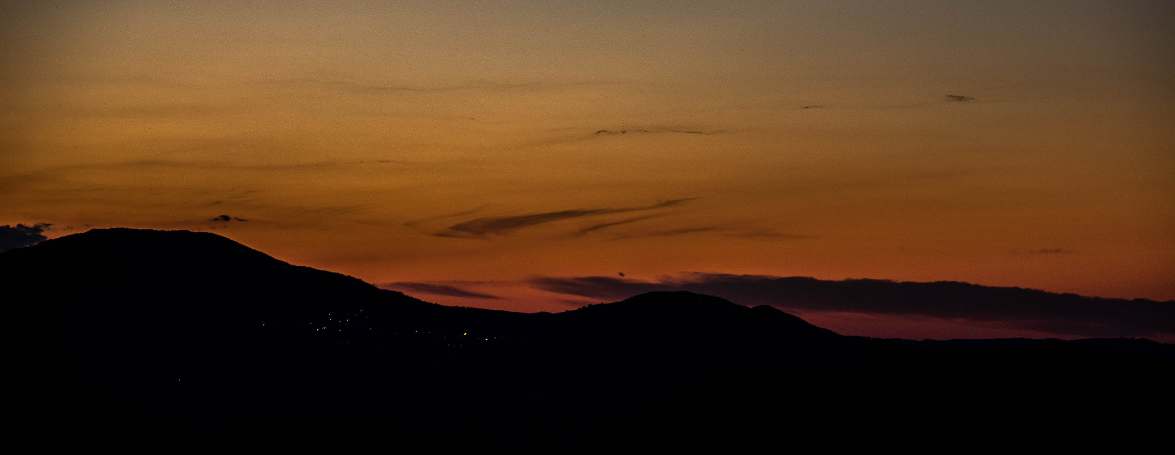 Sunset...