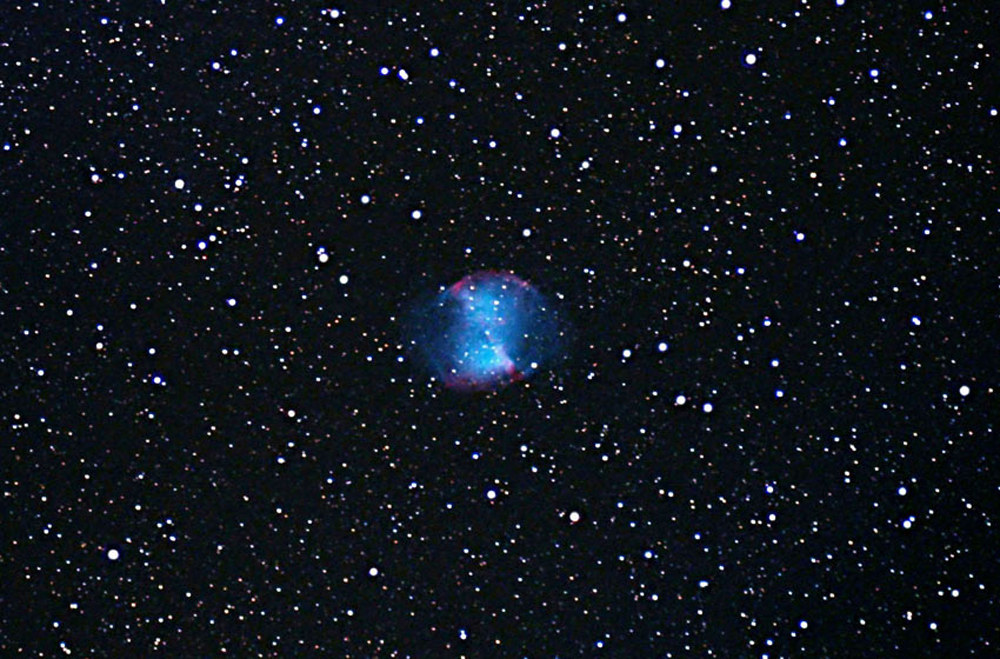 planetary nebula M27...