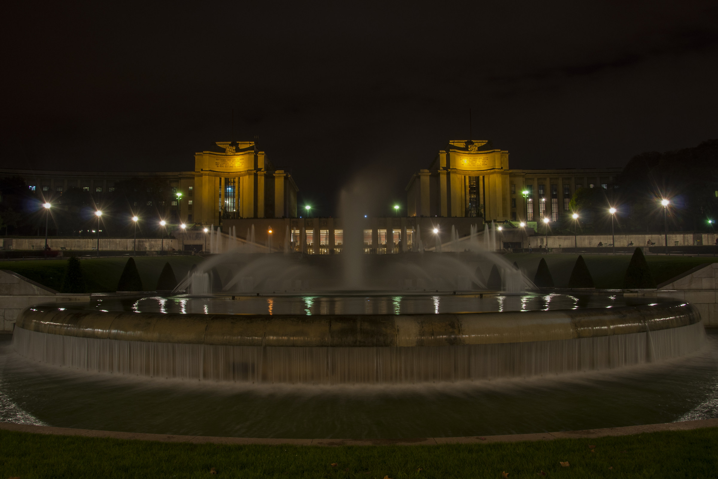 Trocadero notturno...