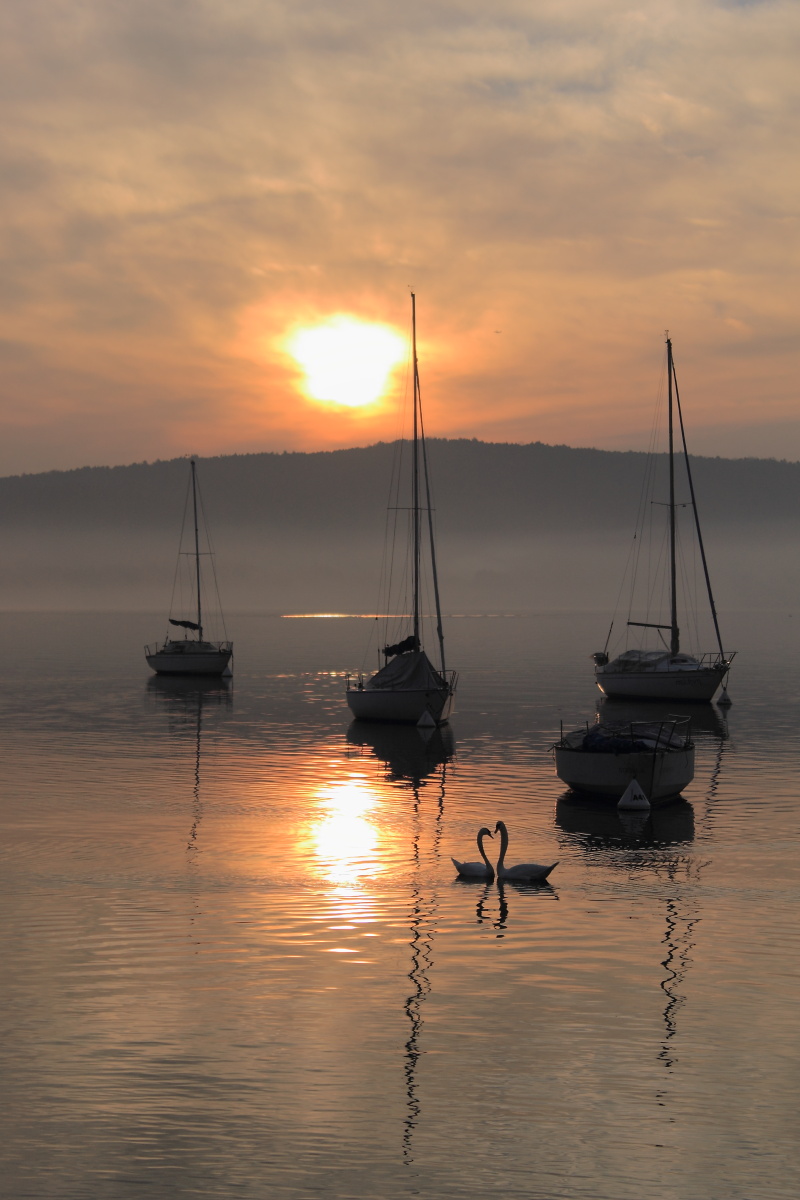 Dawn booby lake...