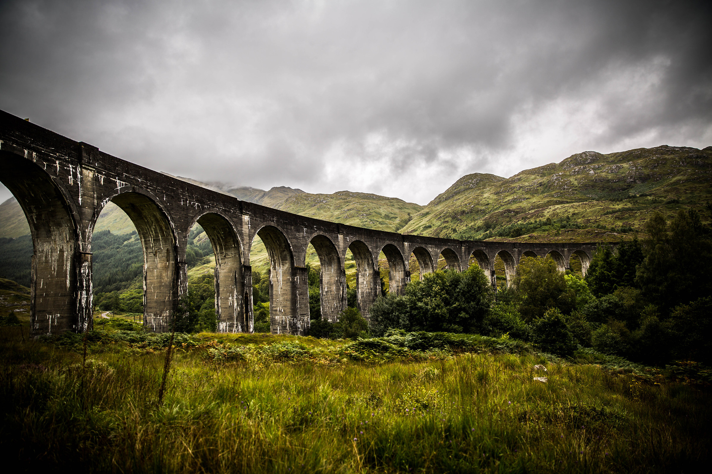 Glenfinnan Viaduct, Scotland...