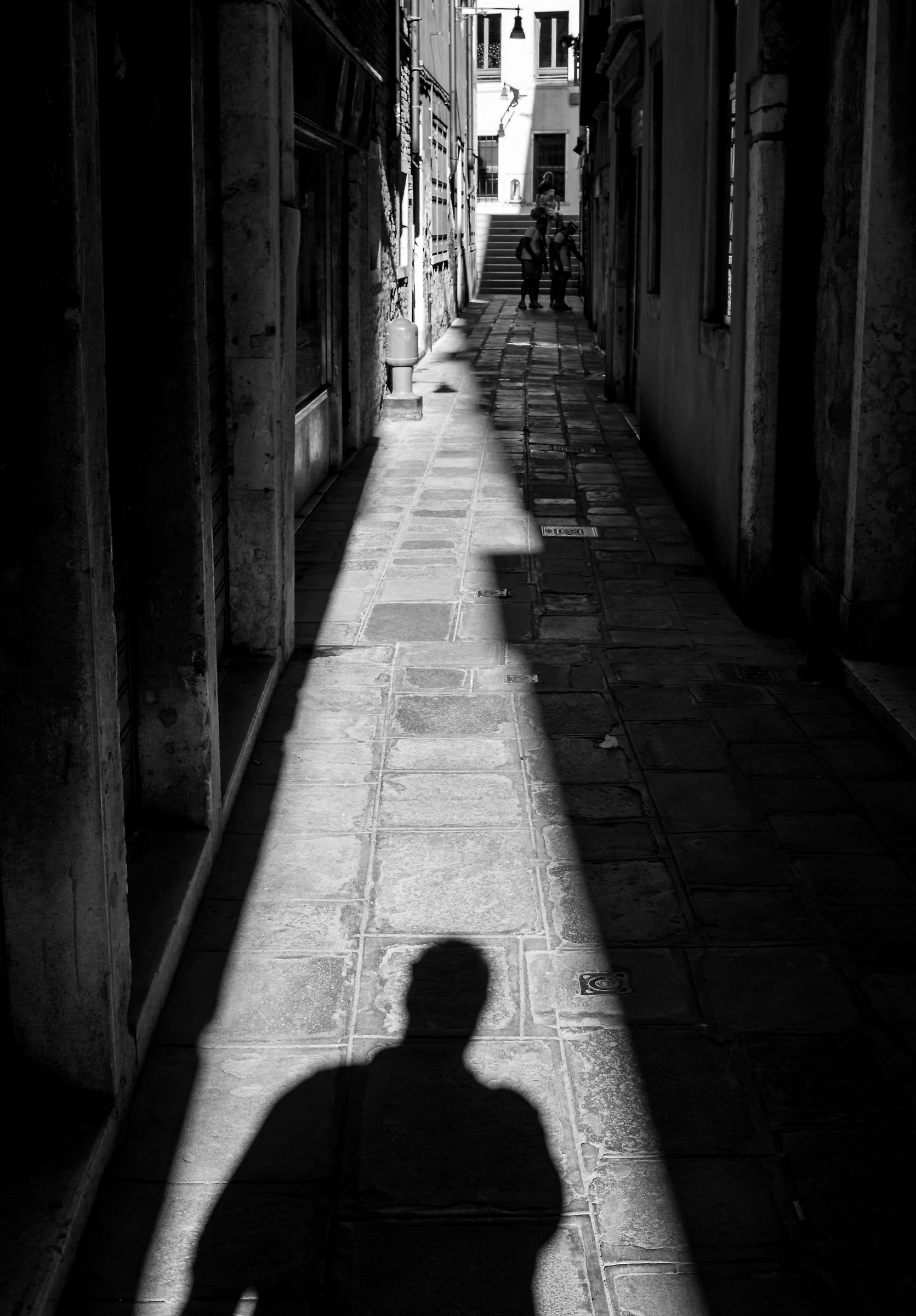 My shadow on vacation in Venice....
