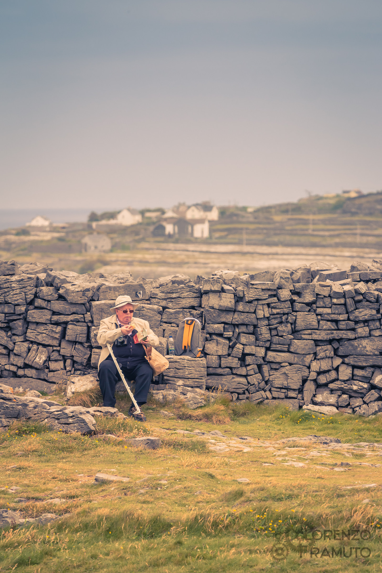 I turisti di Aran islands...
