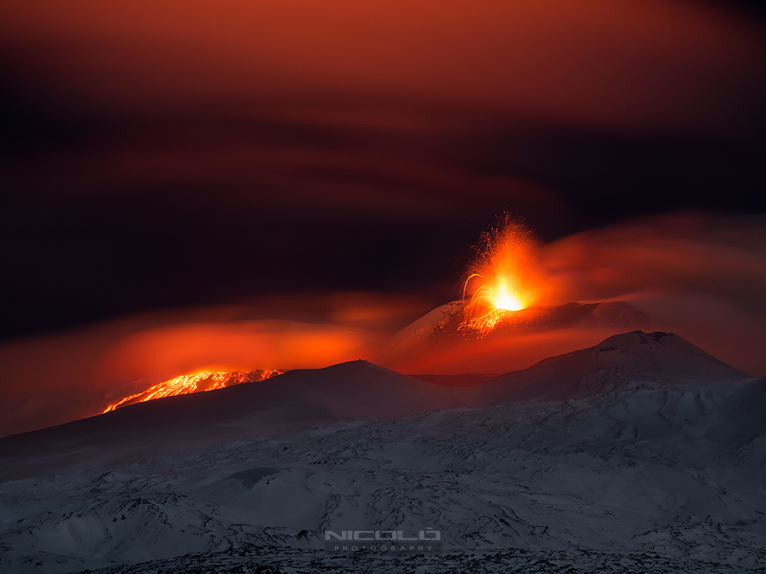 Etna - Risveglio notturno...