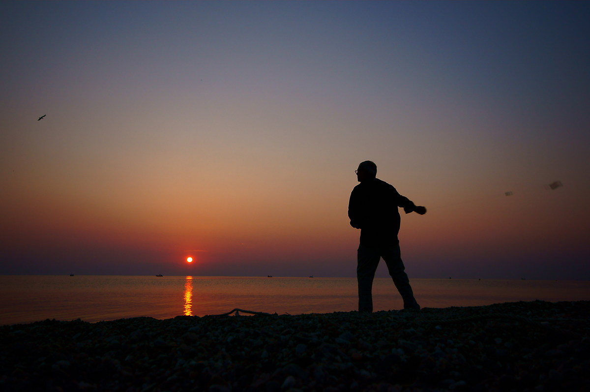 Fisherman at dawn...