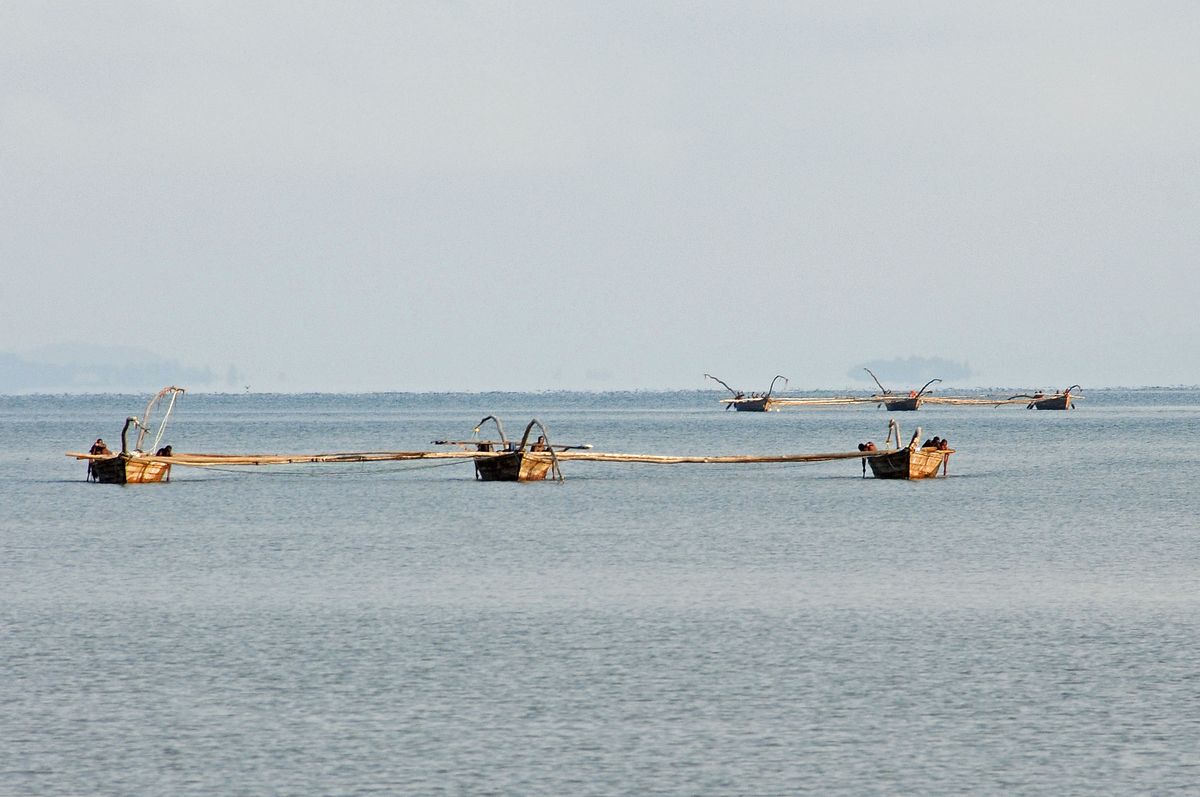 barche da pesca - lago Kivu - Rwanda...