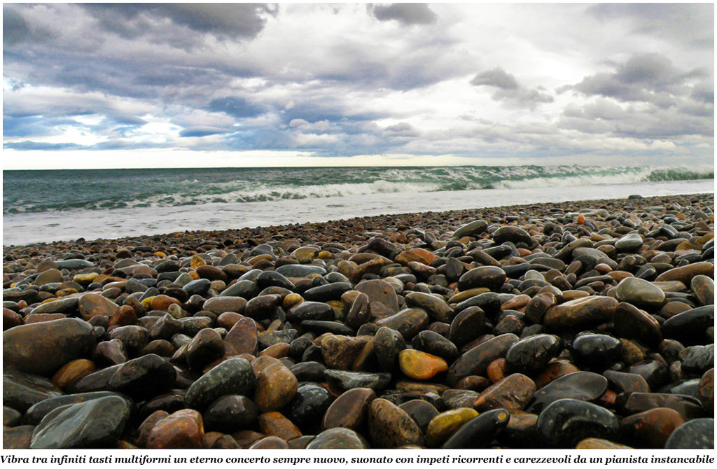 Sea pebbles...