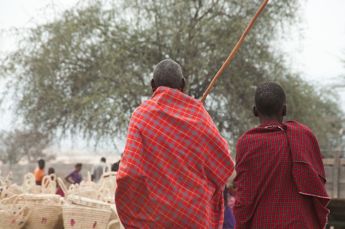 Masai market...
