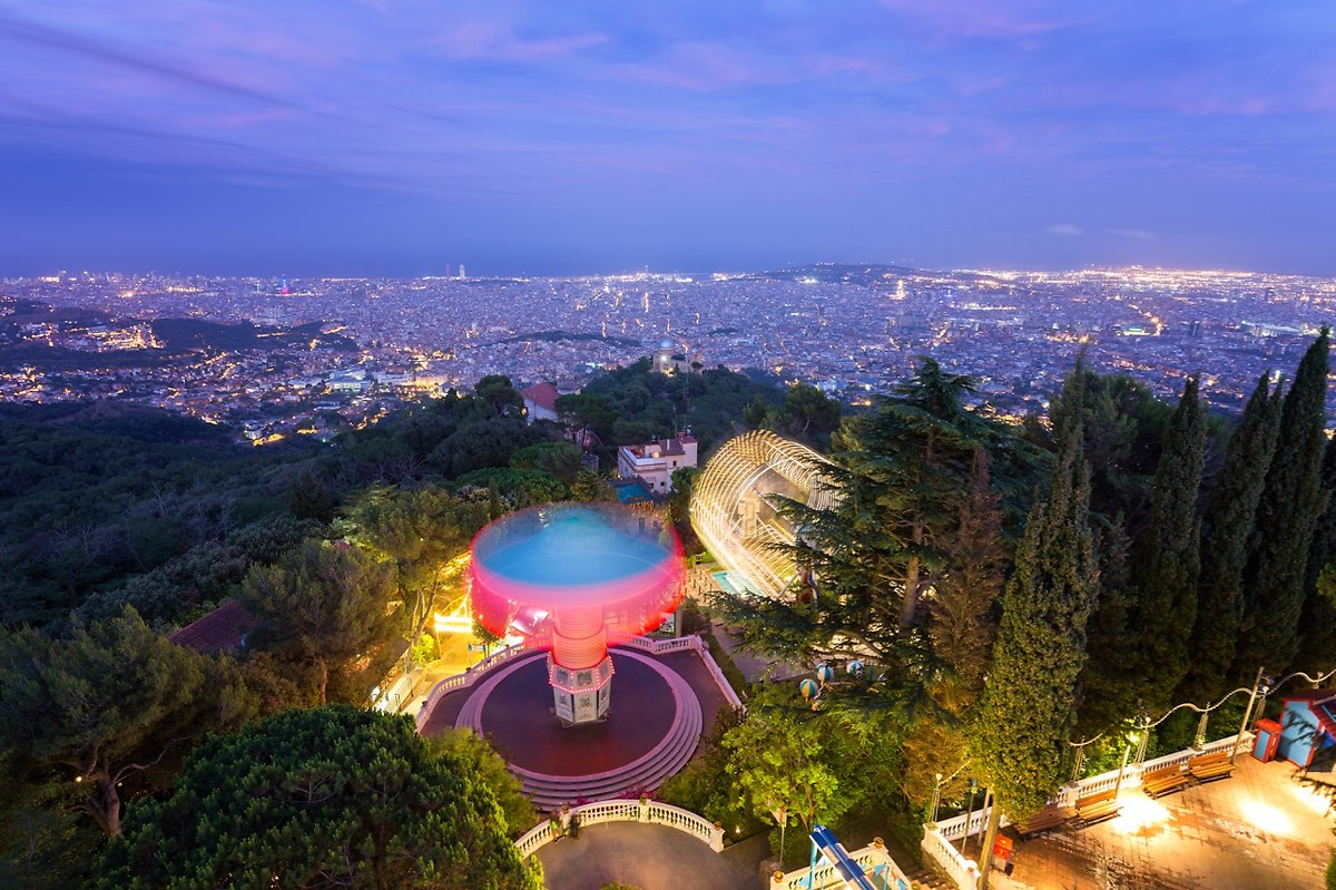 Barcellona dal Tibidabo...