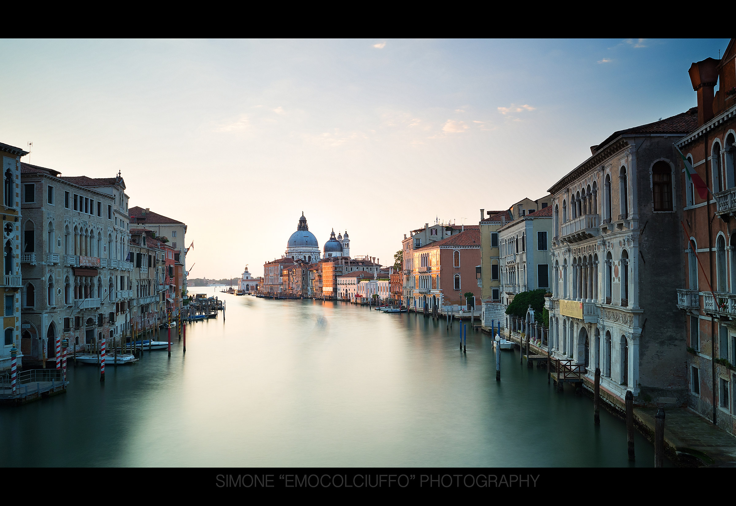 View from the Accademia Bridge...