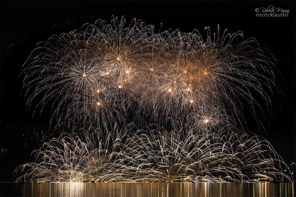 Fireworks Lake Pusiano 2015 **...
