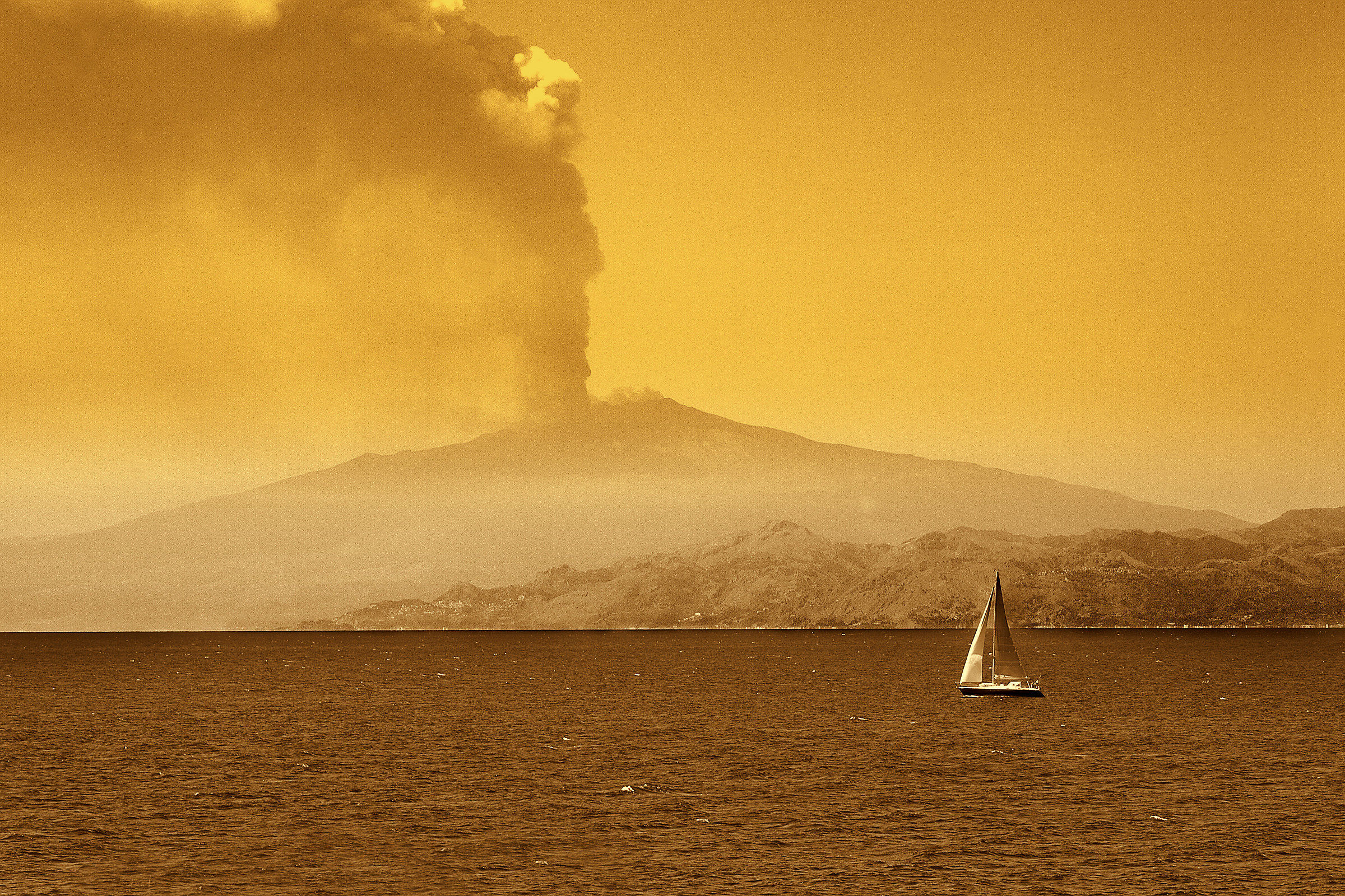 Mount Etna...