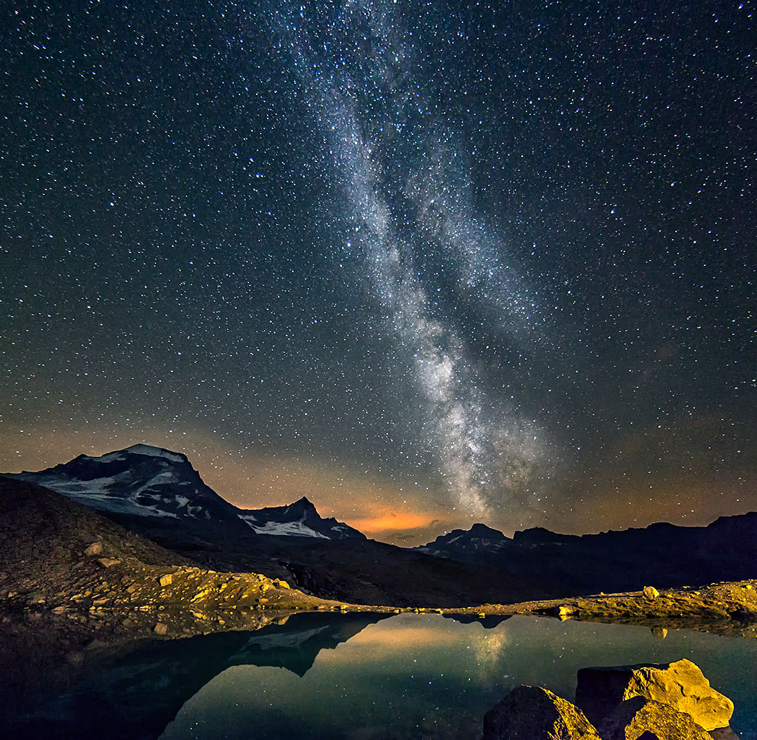 Milky Way to the Gran Paradiso...