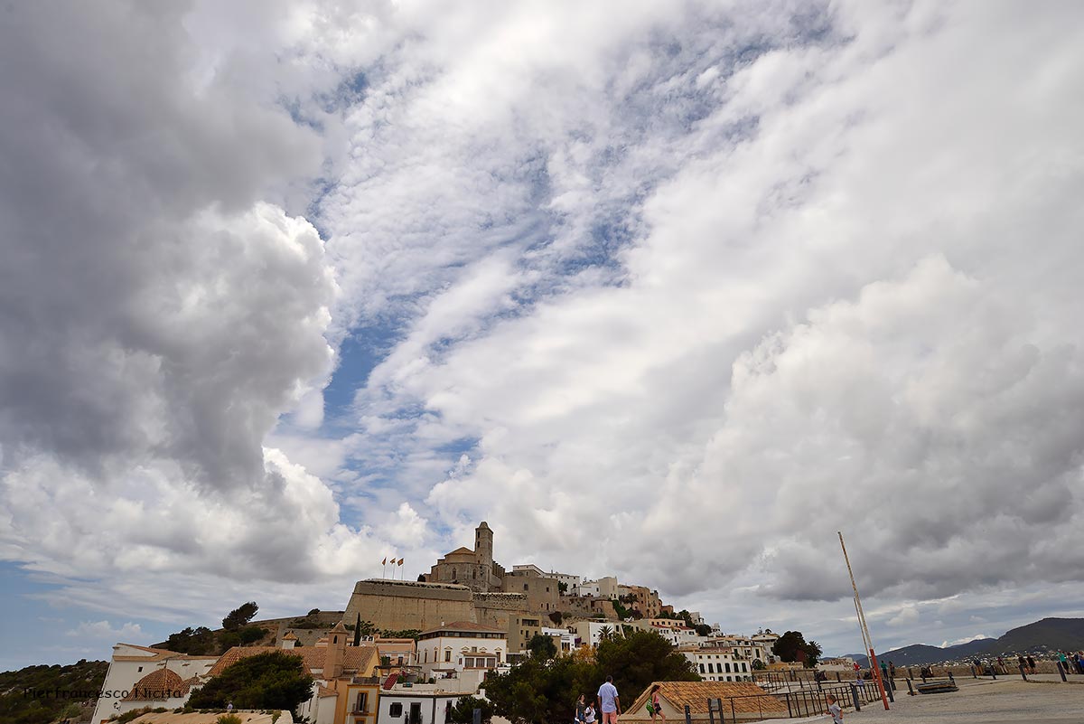 Clouds in Ibiza...