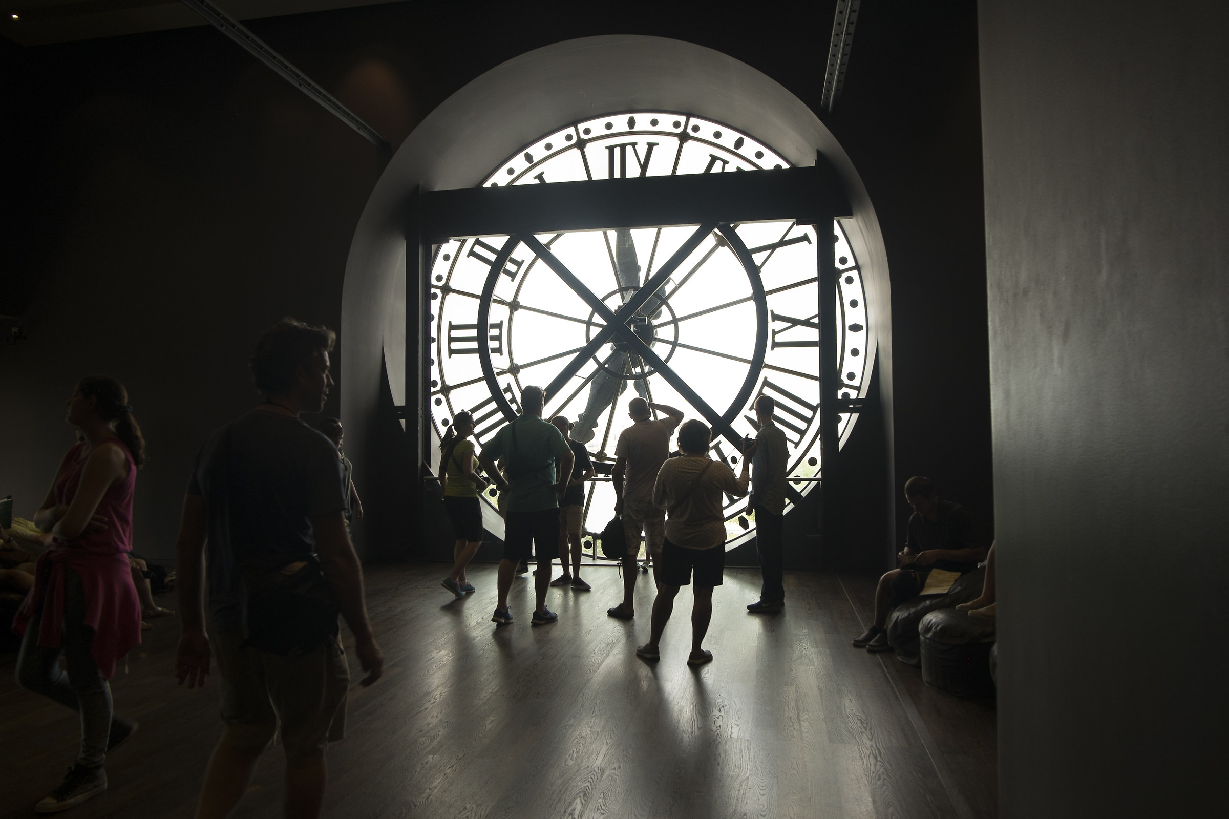 The clock at the Musee d'Orsay...