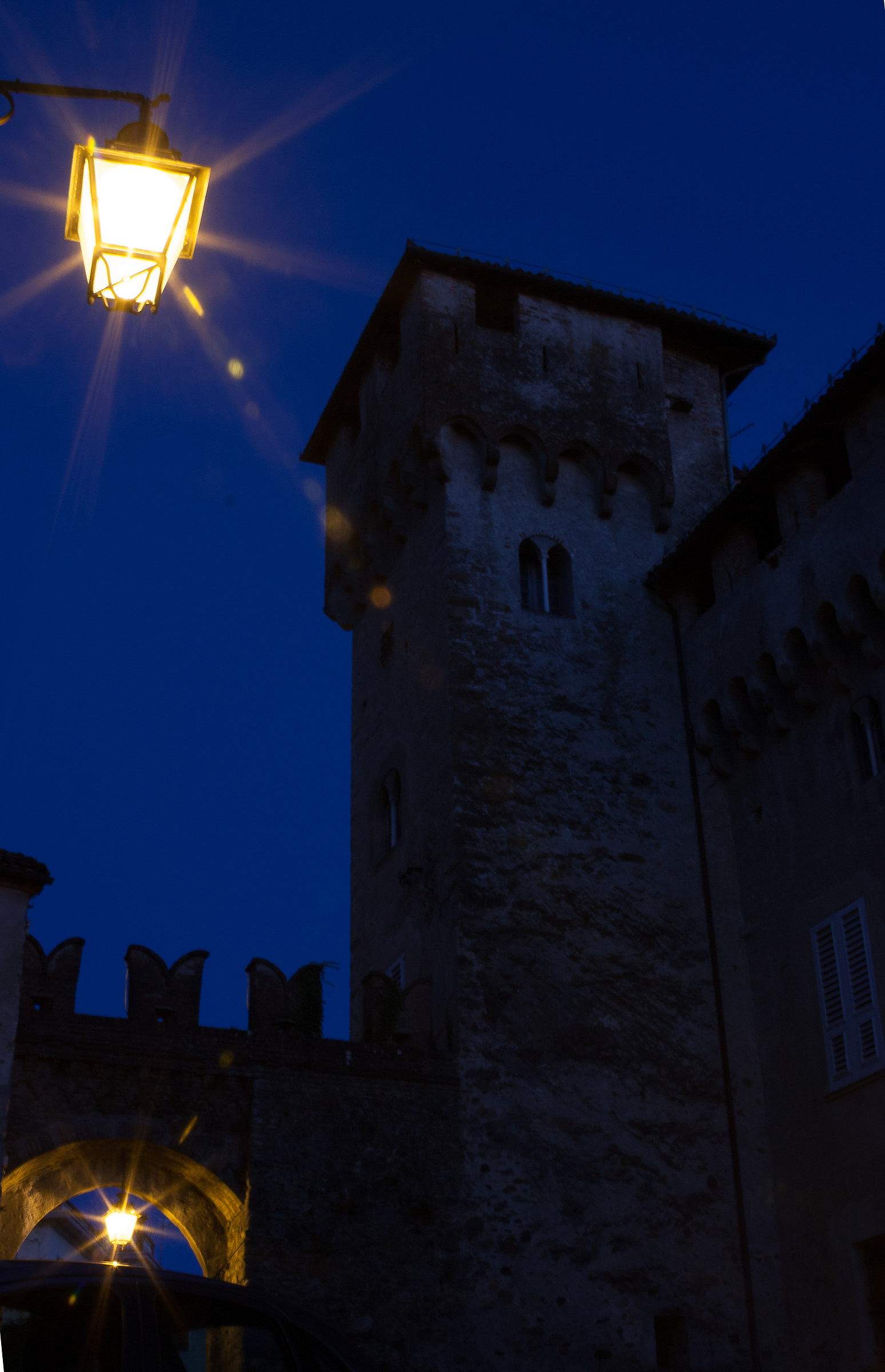 The castle and the lantern...