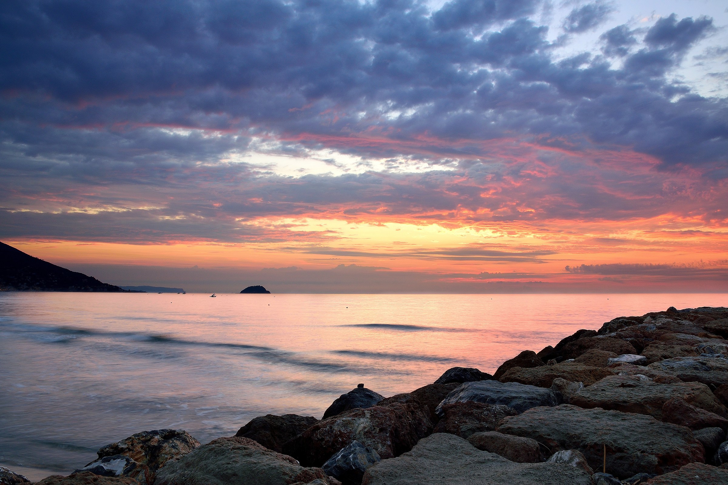 rocks at dawn...