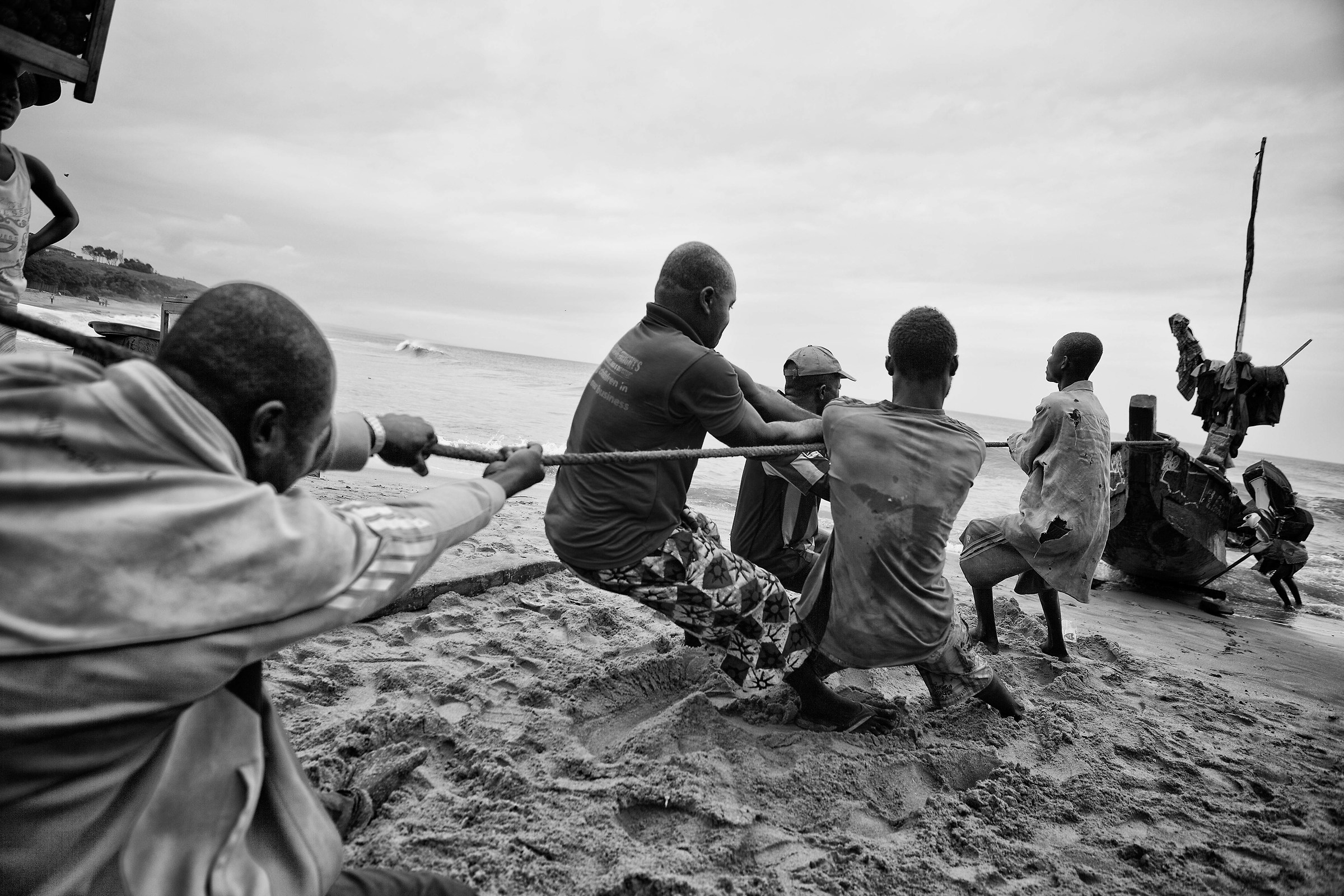 Pescatori a Georgetown, Accra - Ghana...
