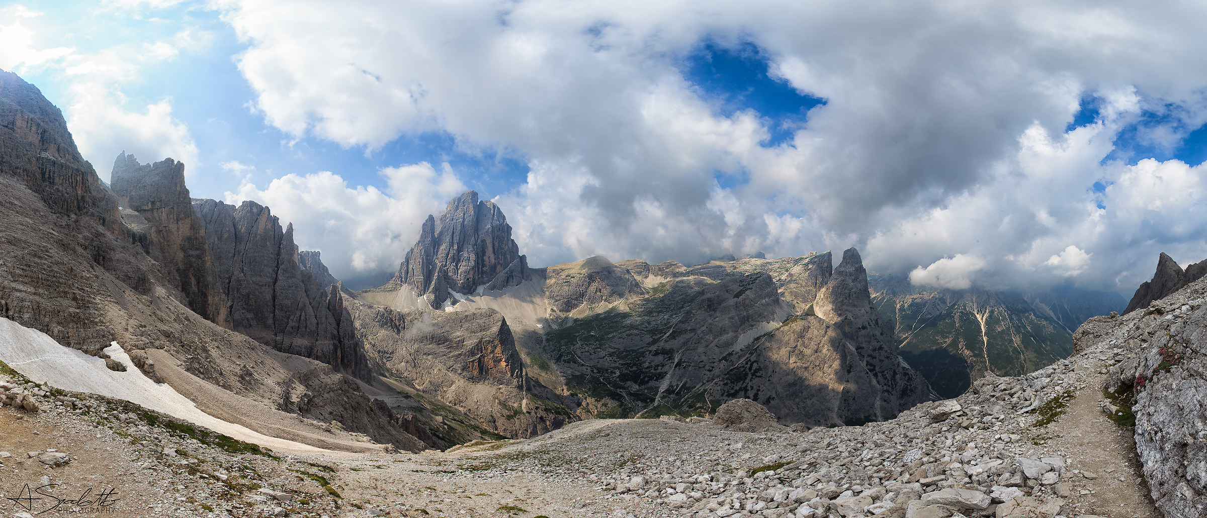 the alpine road...