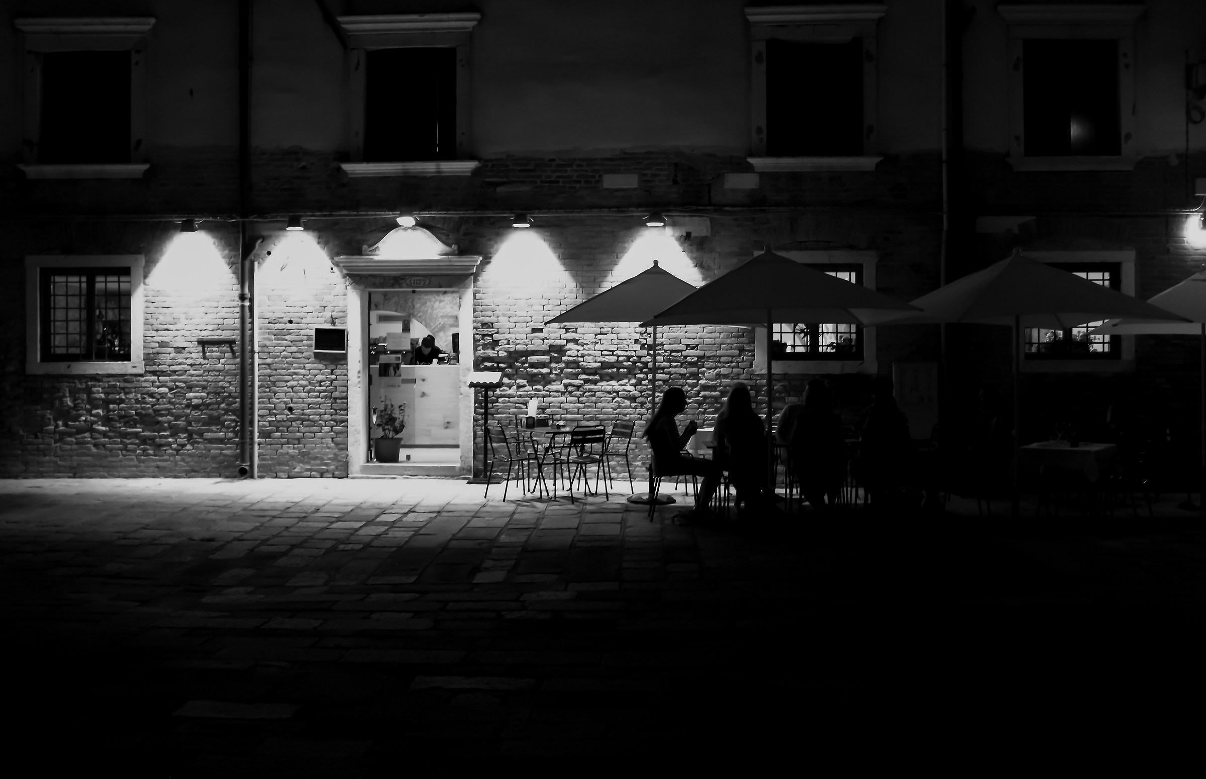 The Venetian night....