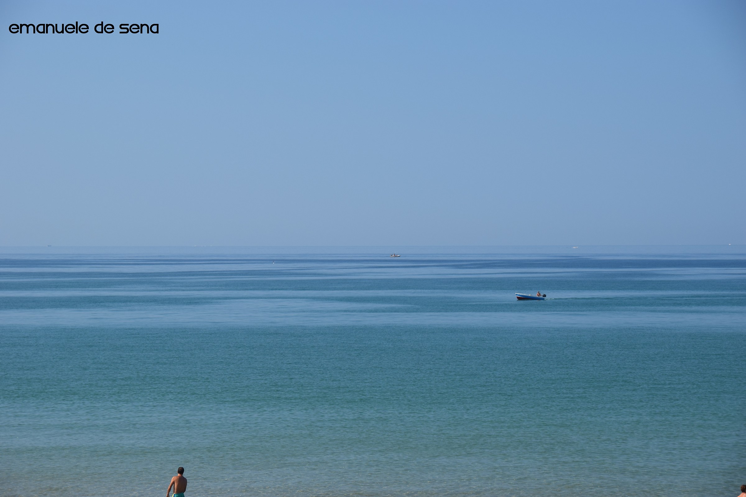 blue Sicilian sea...