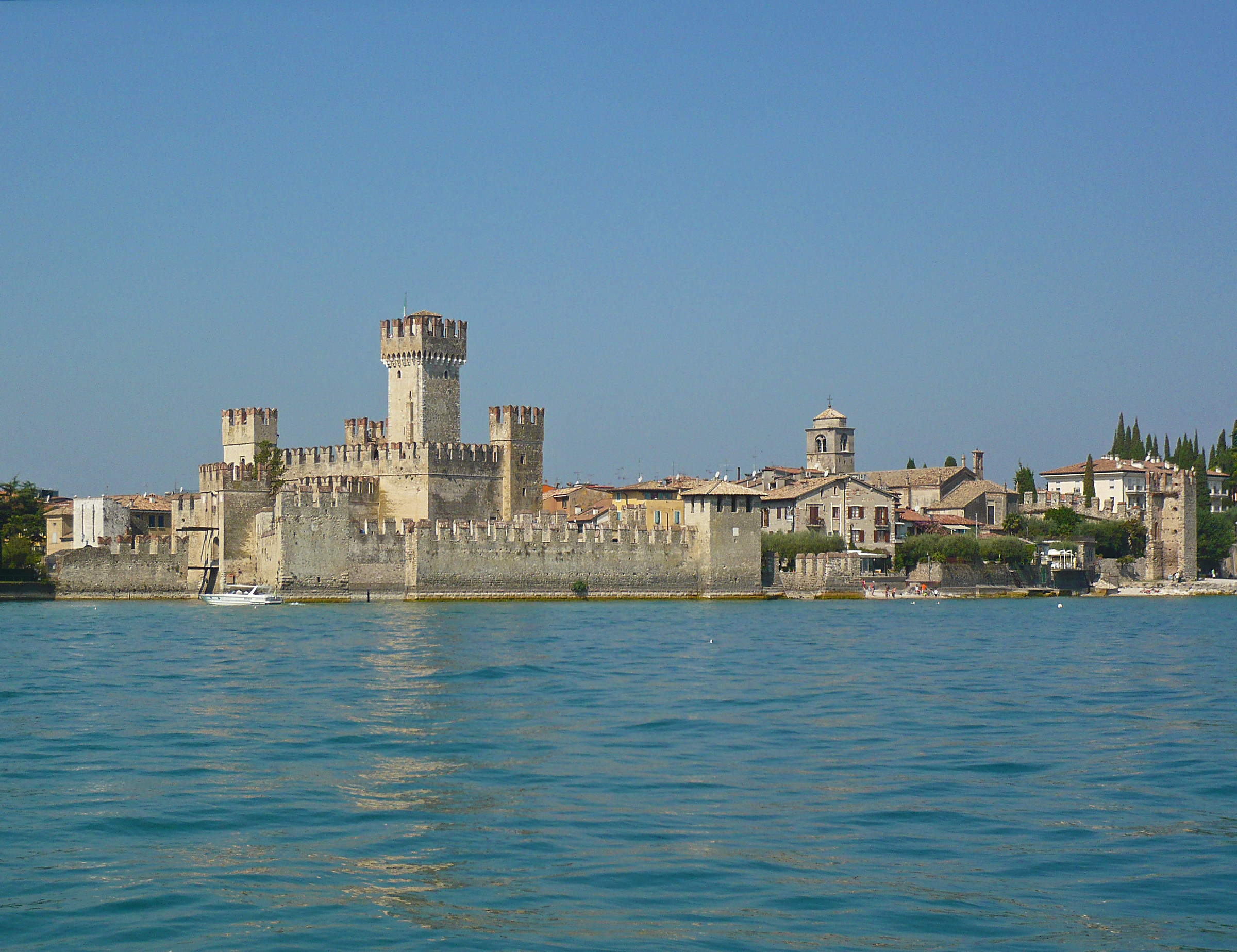 Sirmione - The fortress Scala...