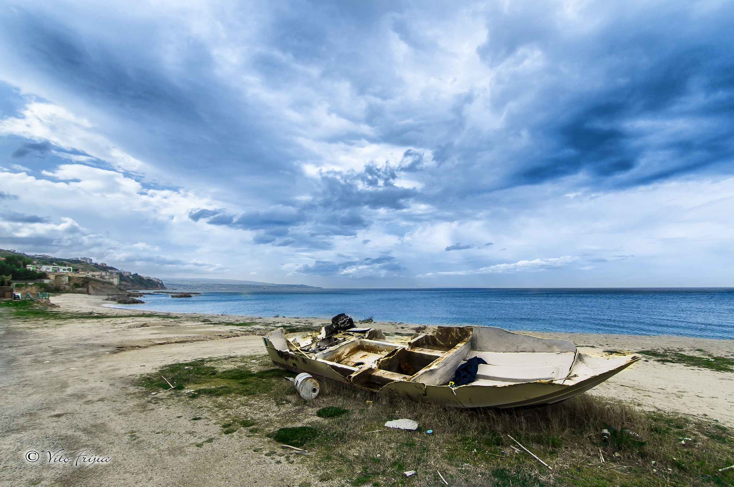 boat destroyed...