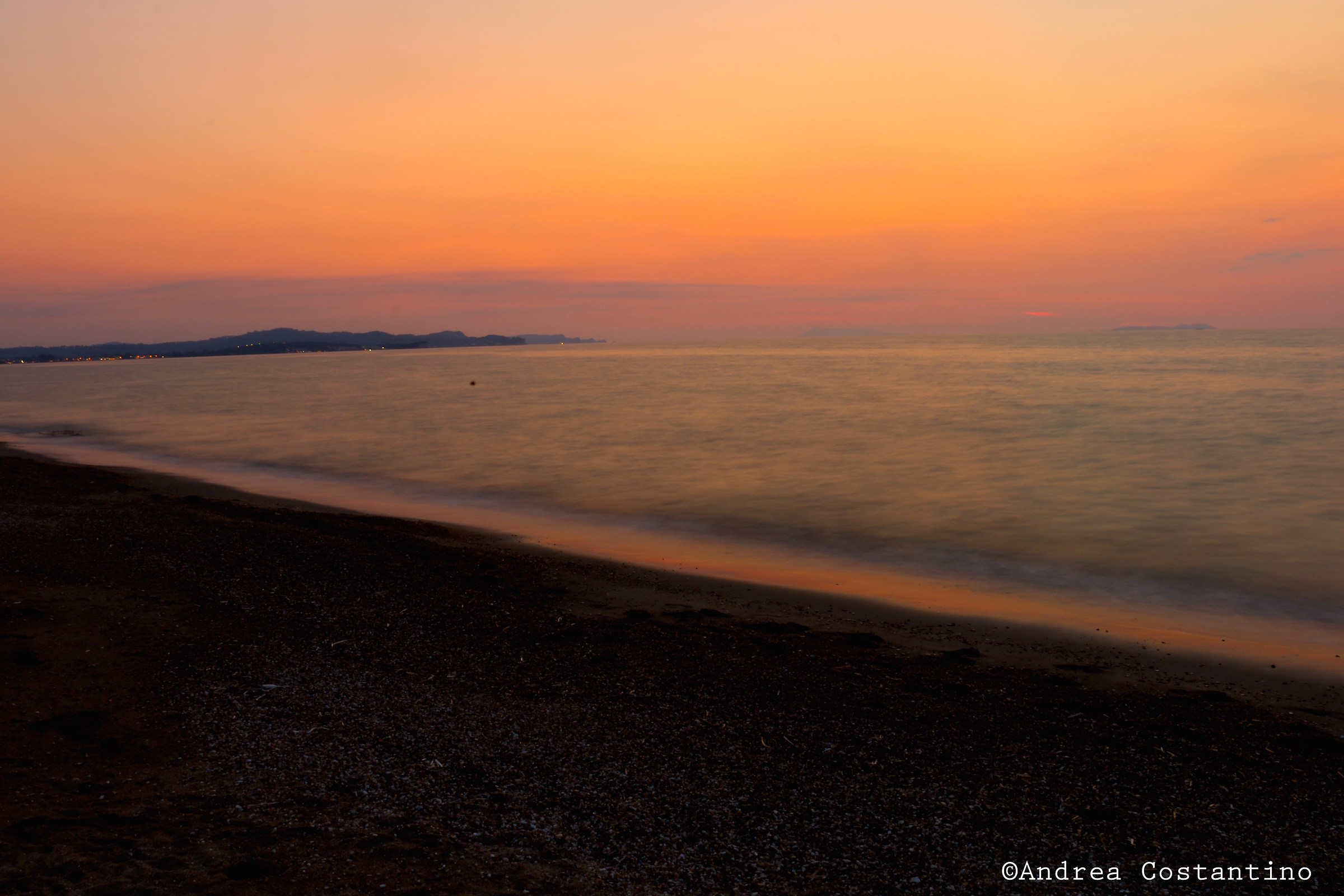 Sunset in Corfu...