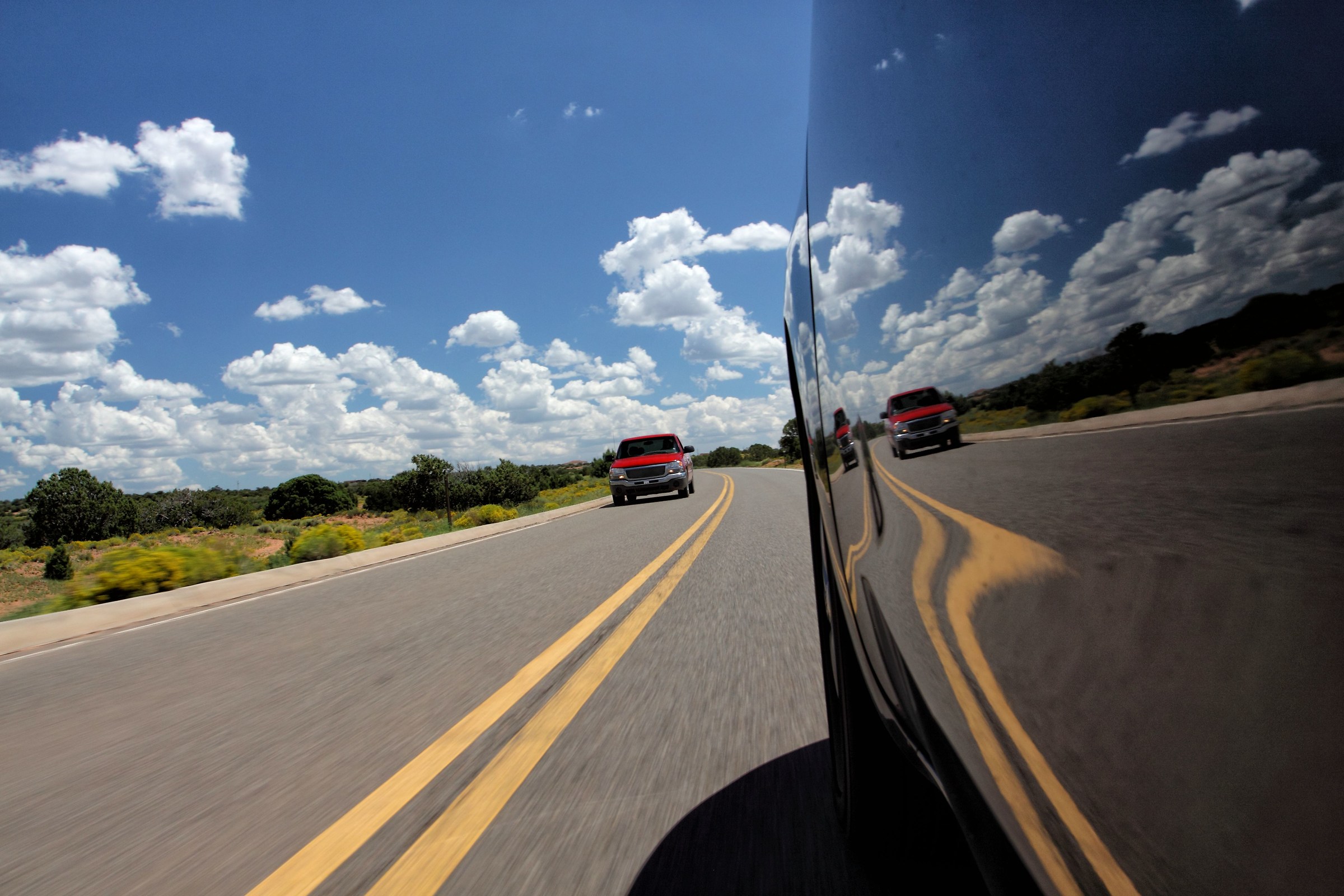 Reflections on the road...