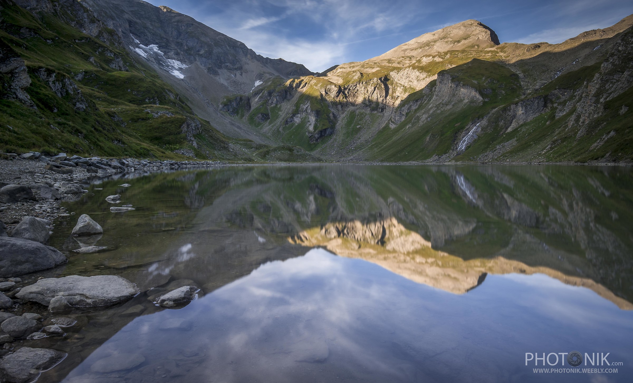 Reflection in lake...