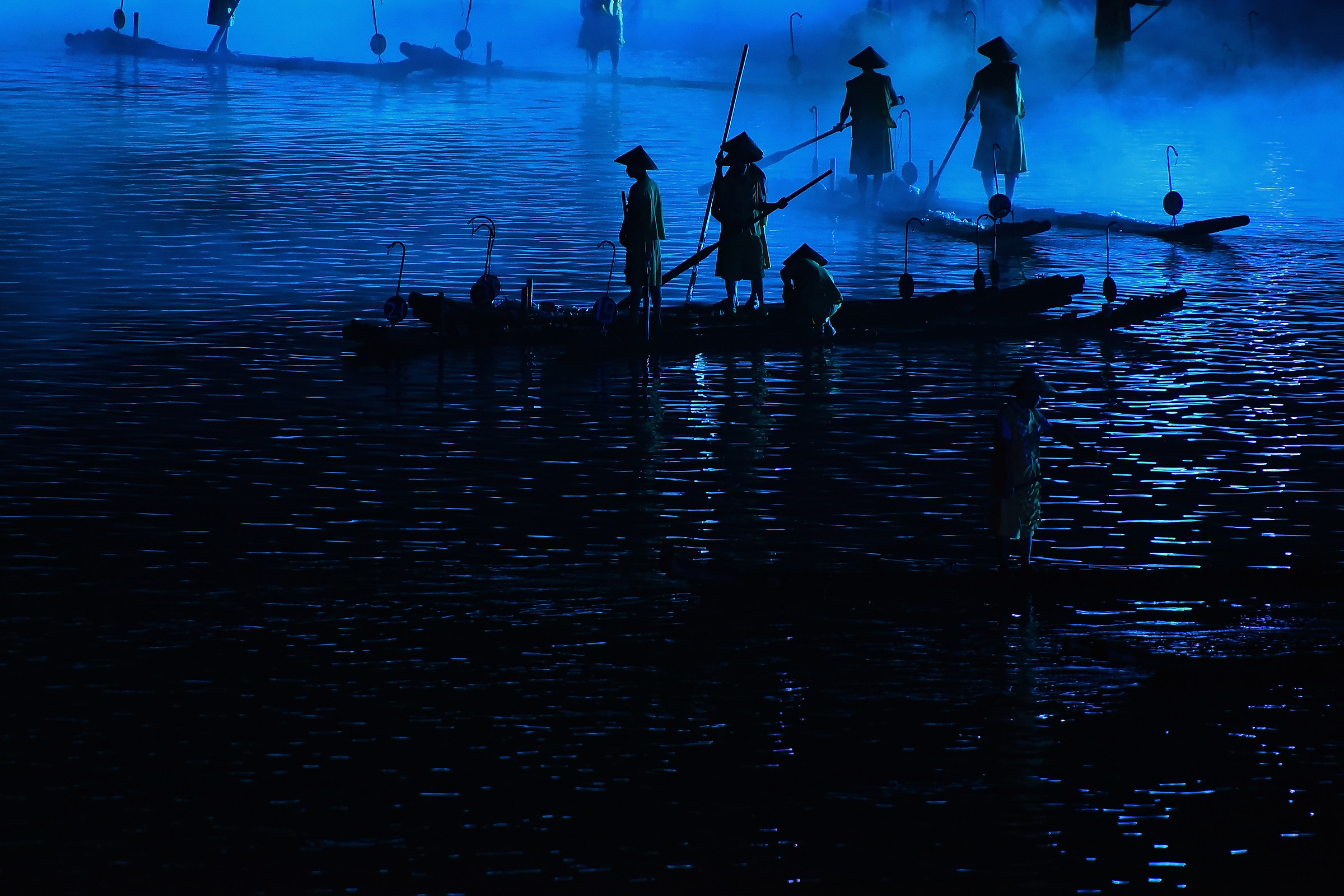 pesca notturna sul fiume Li (spettacolo teatrale)...