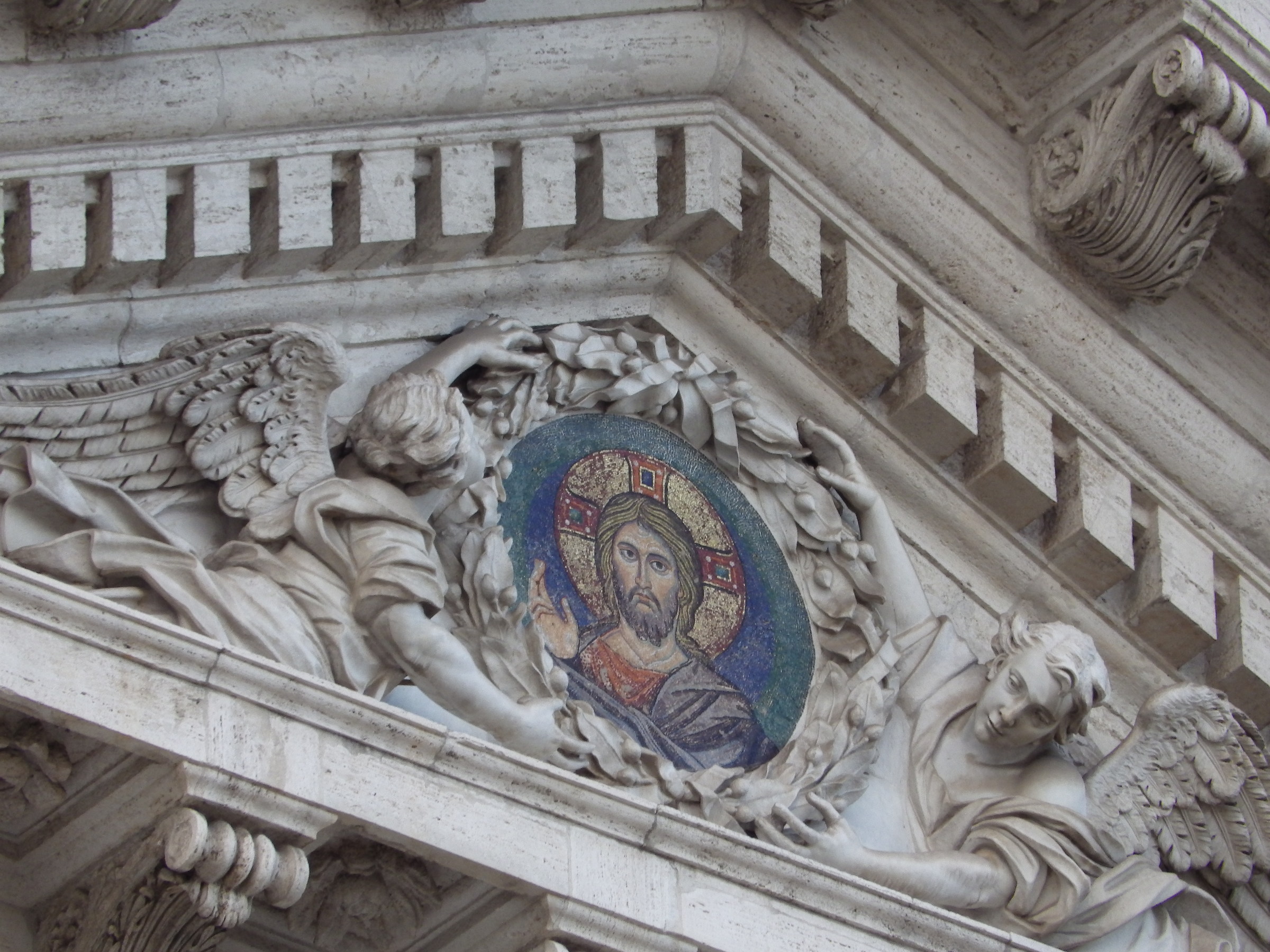 Pantocrator-Basilica of St. John Lateran in Rome-...
