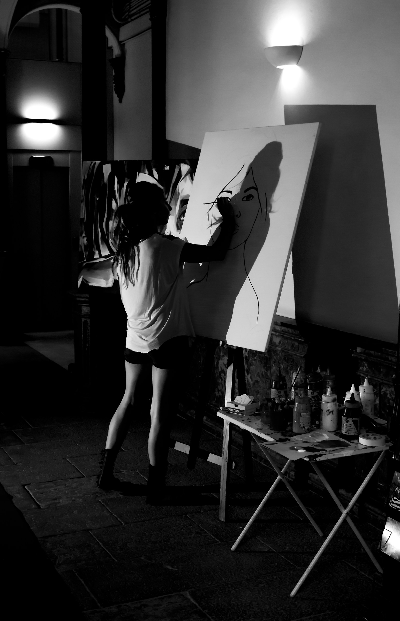 The painter....
