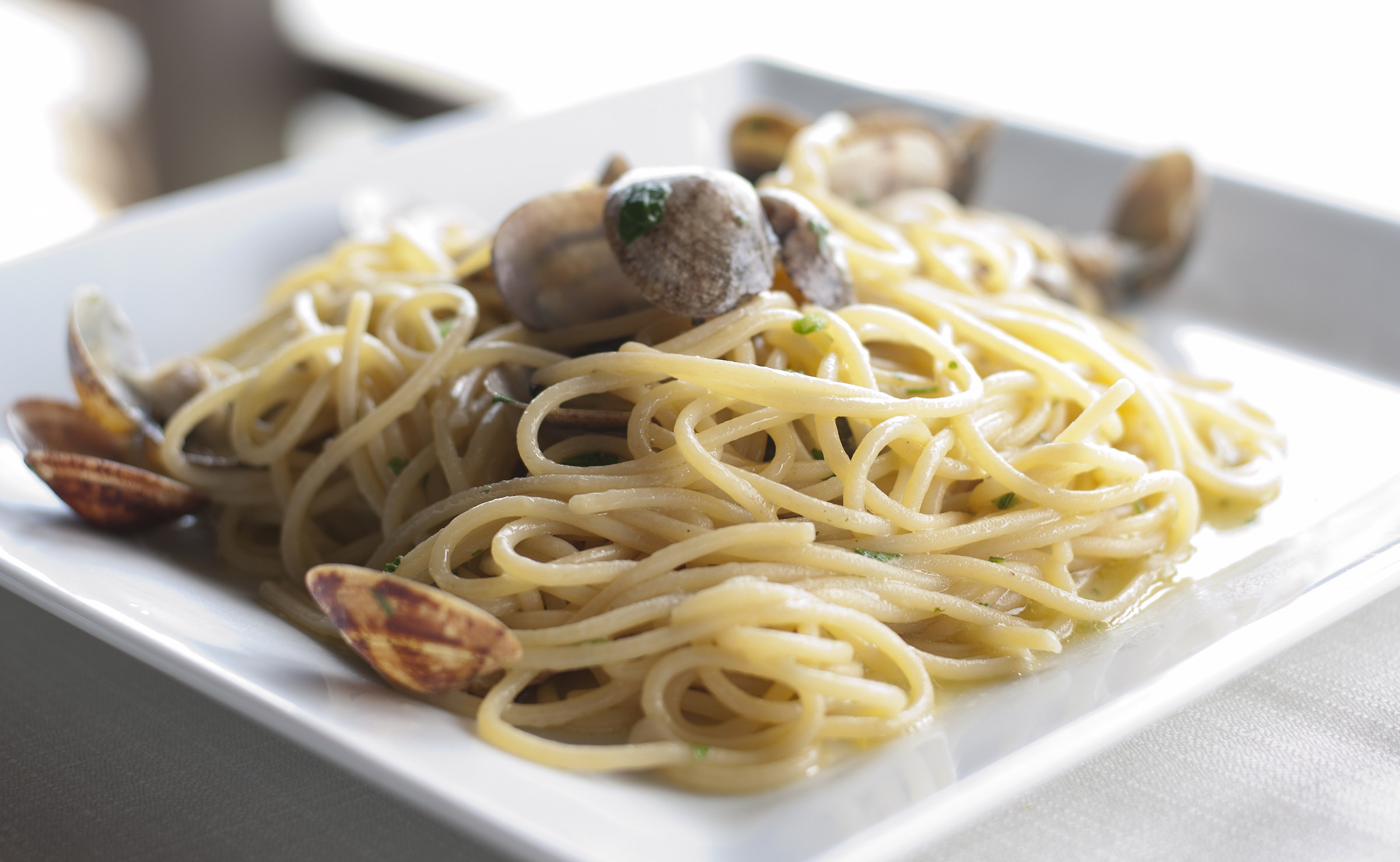 Linguine alle arselle...