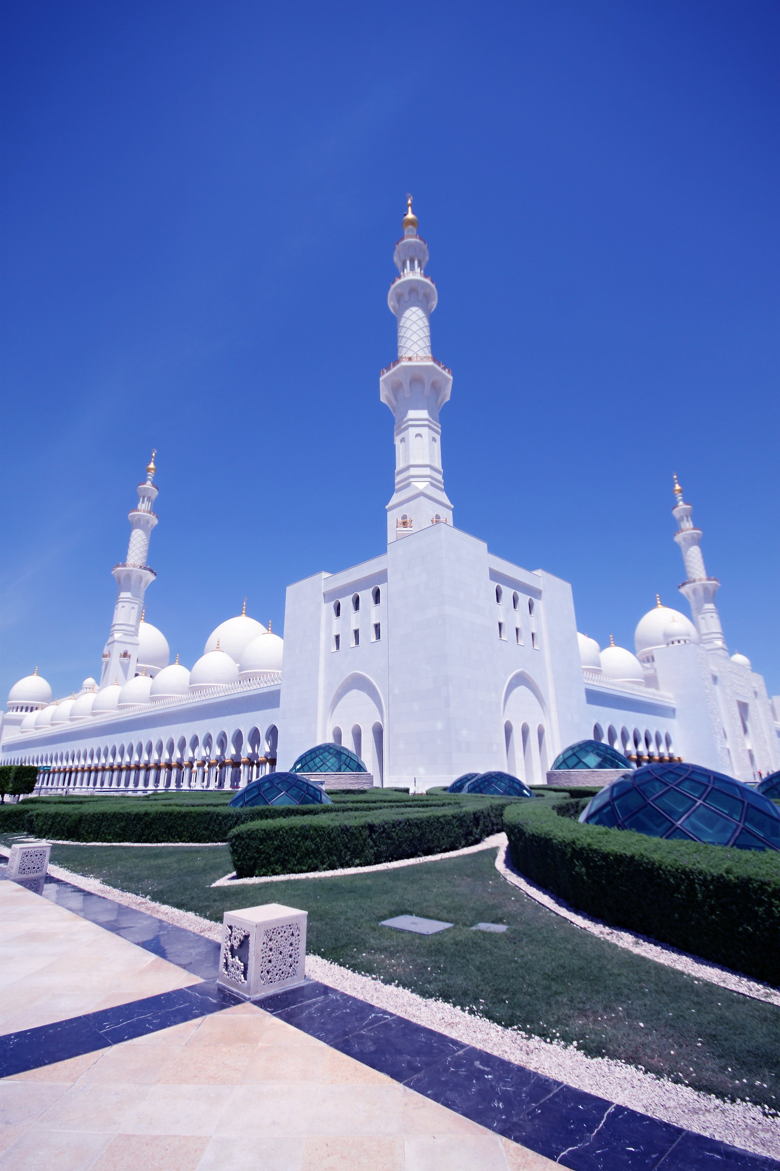 Grand Mosque in Abu Dhabi...