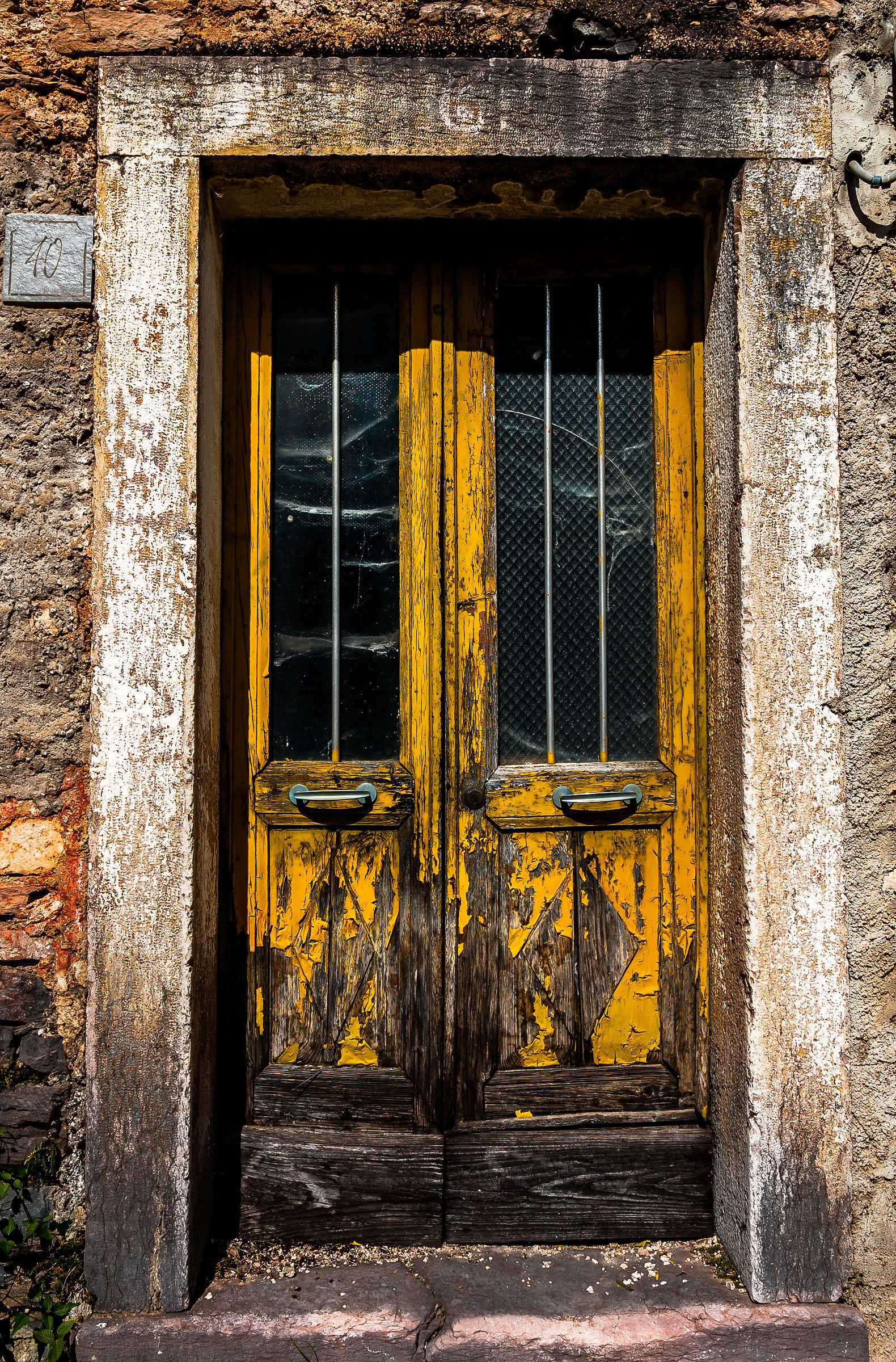 Yellow door....