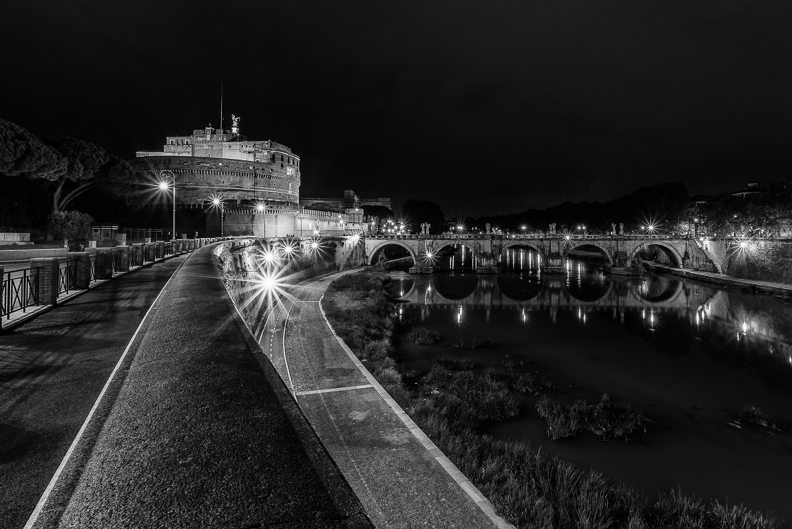 Castle and bridge Sant'Angelo...