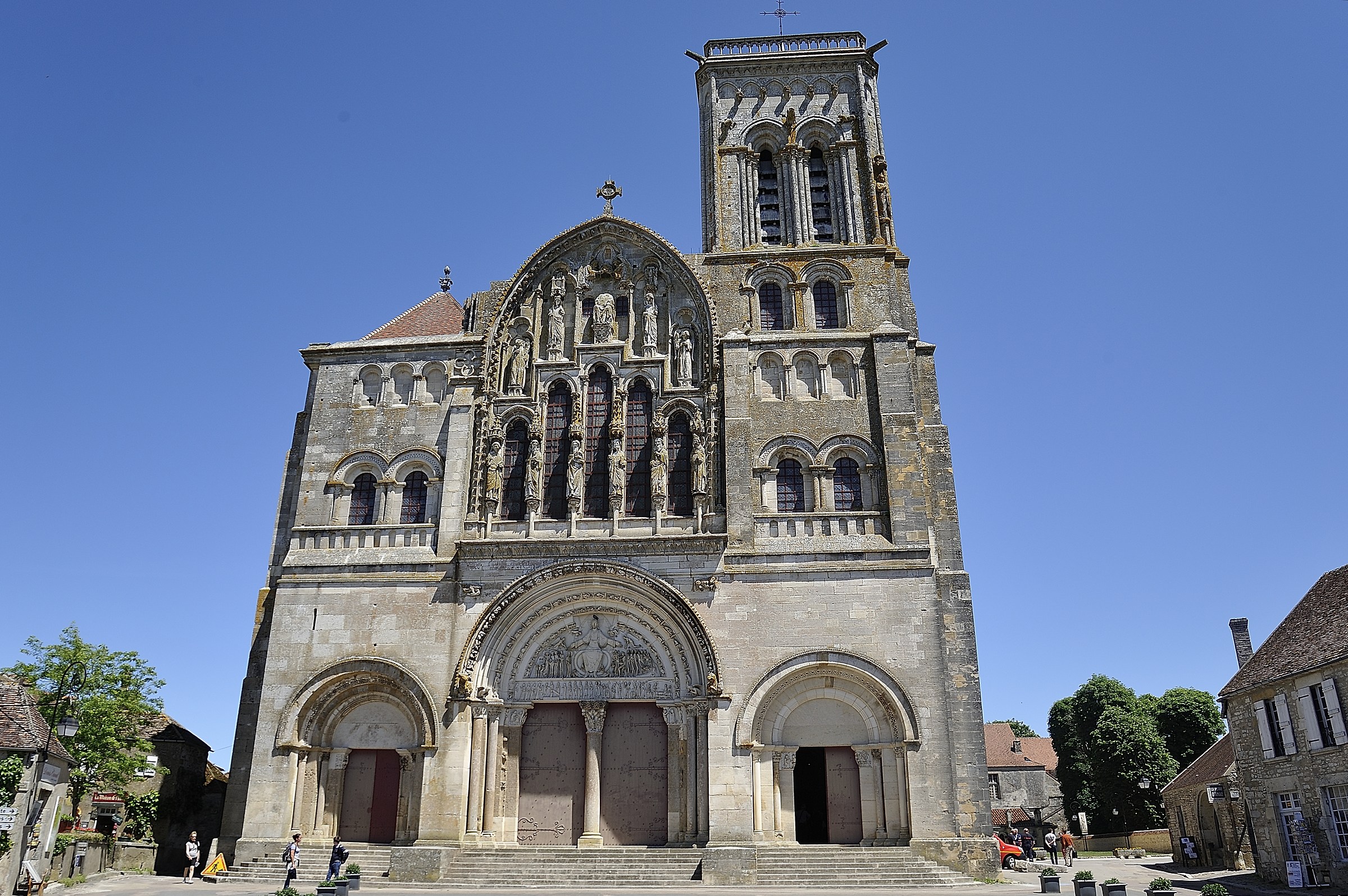 Basilica of Vezelay...