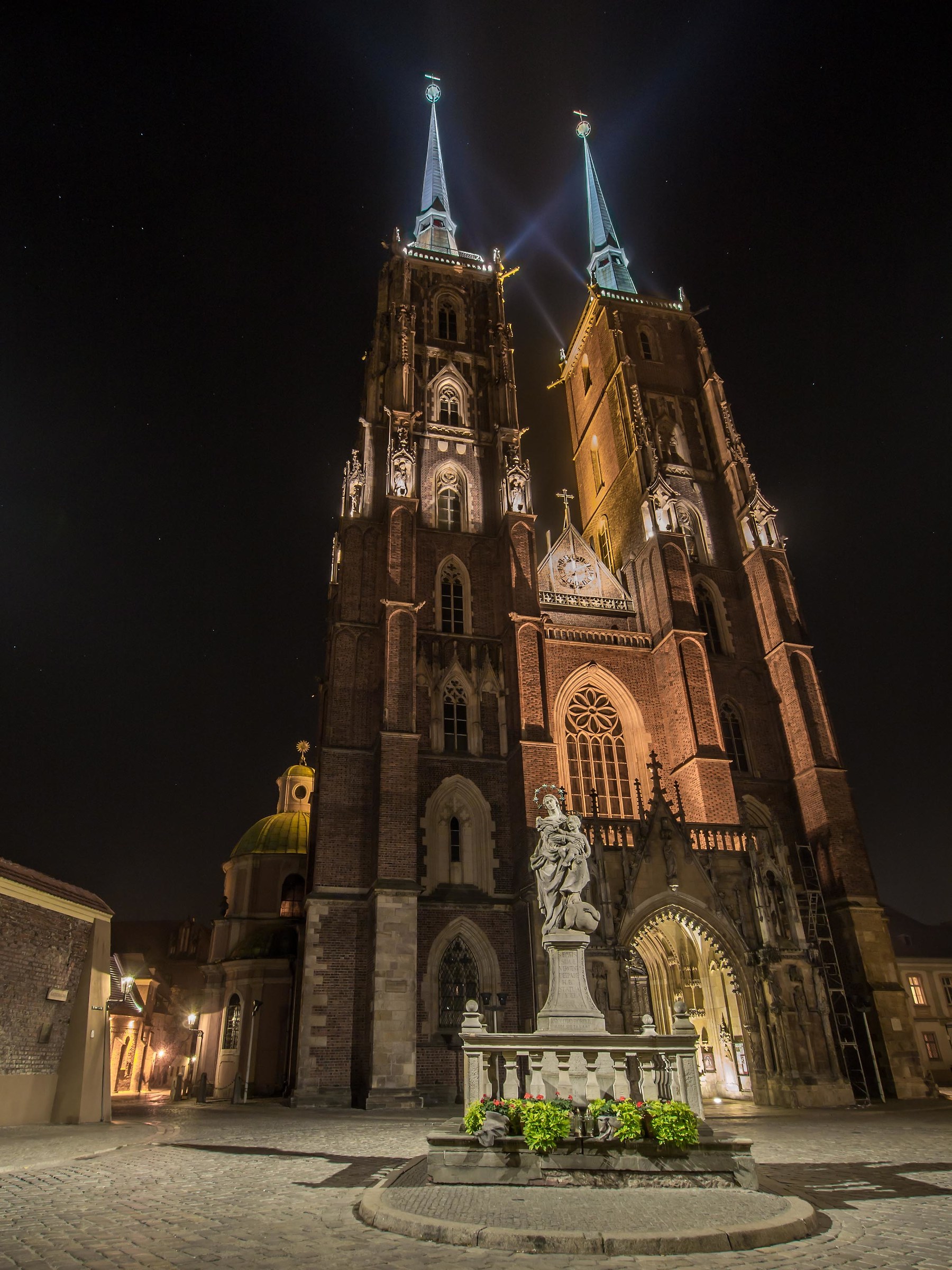 Cathedral church in Wroclaw...