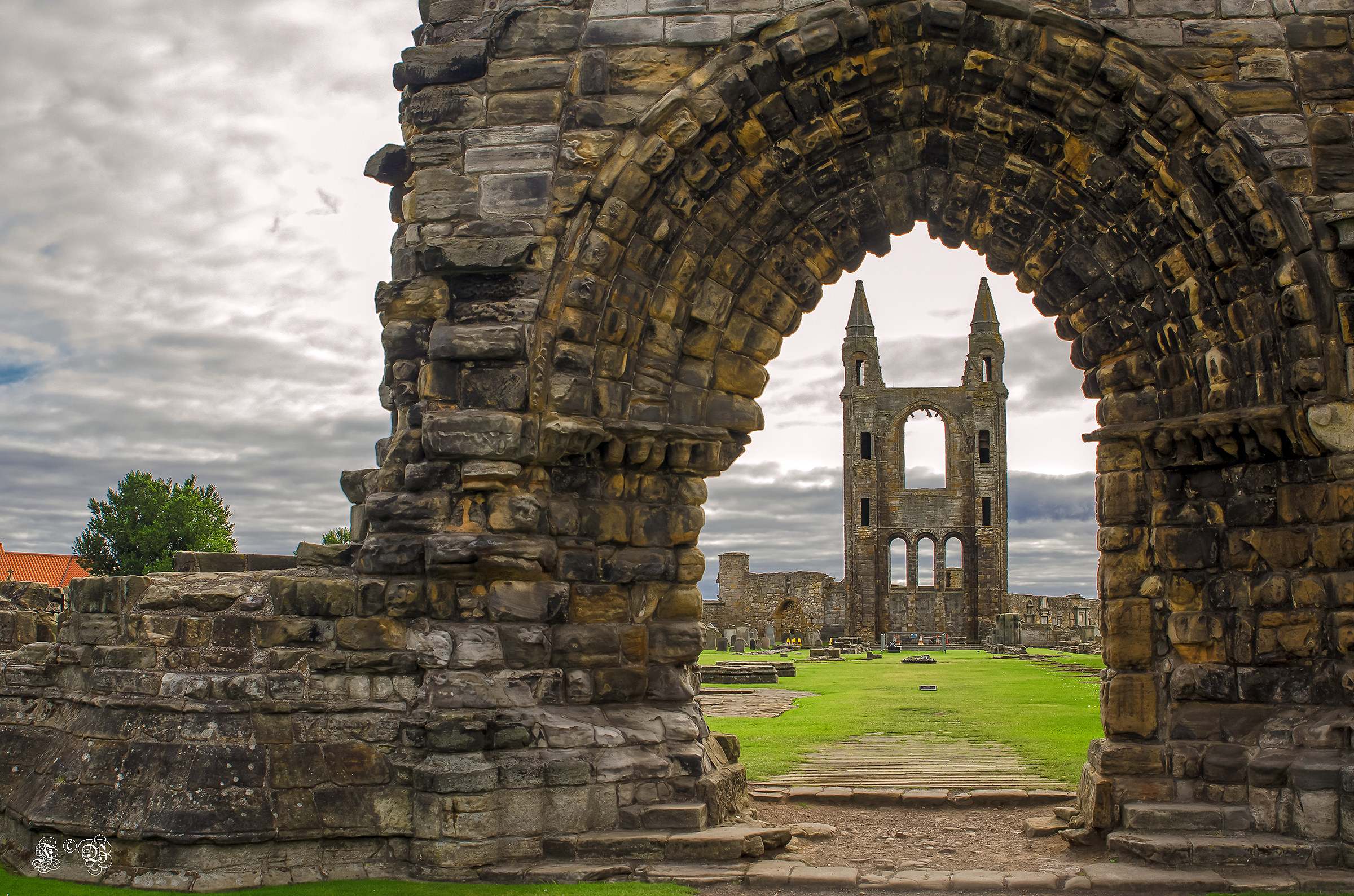 st andrews cathedral...