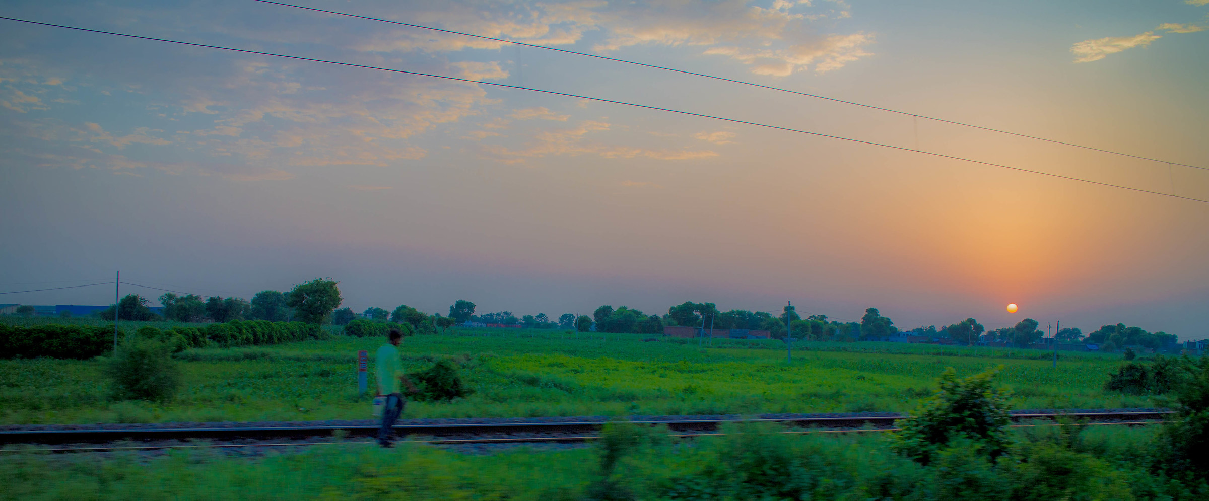 Sunset on a Railway...