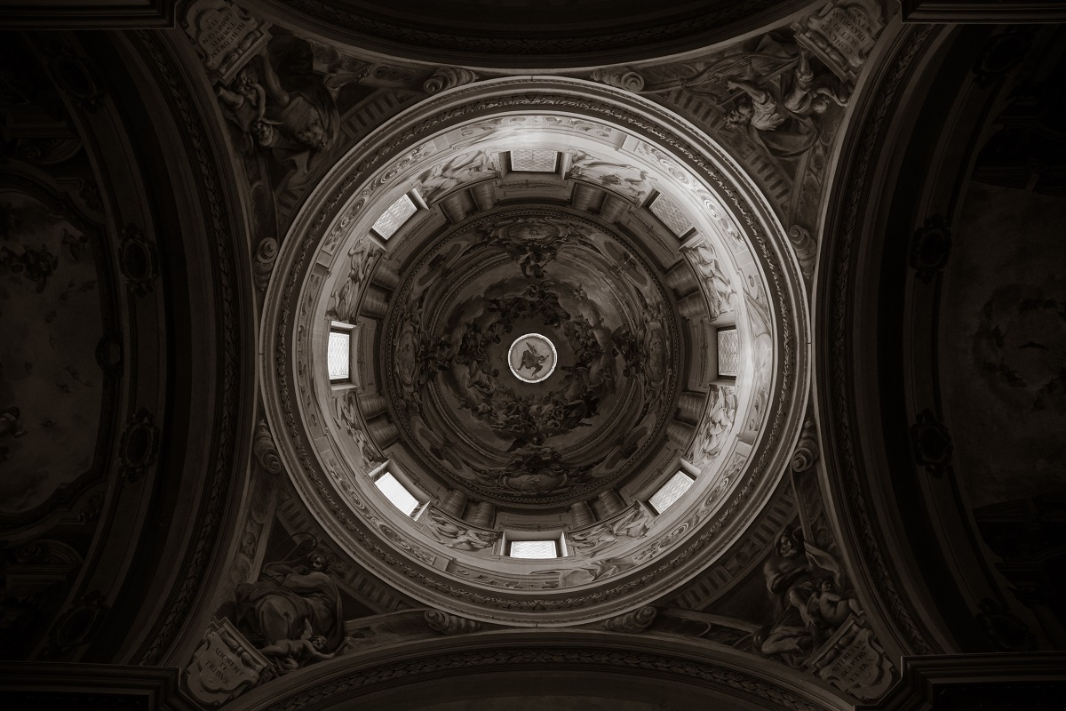 dome of the sanctuary of Fiorano (mo)...