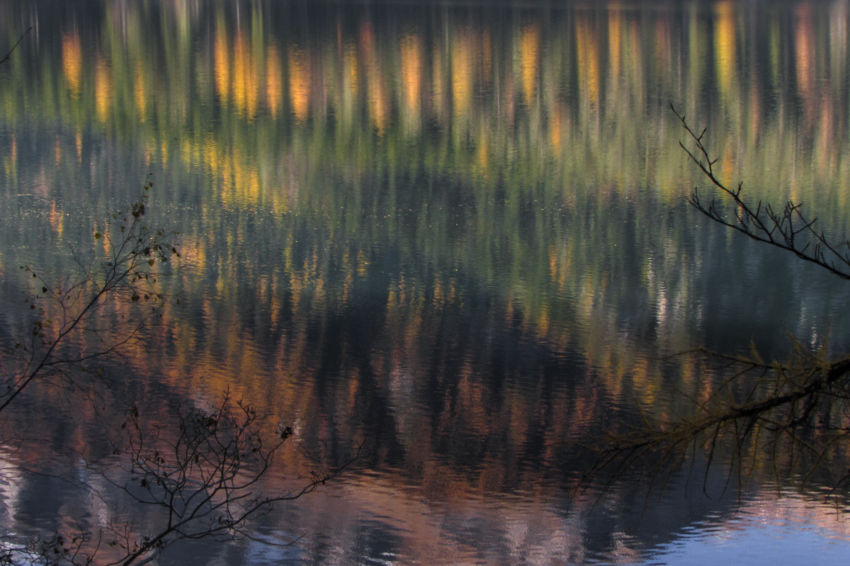 Colored reflection...